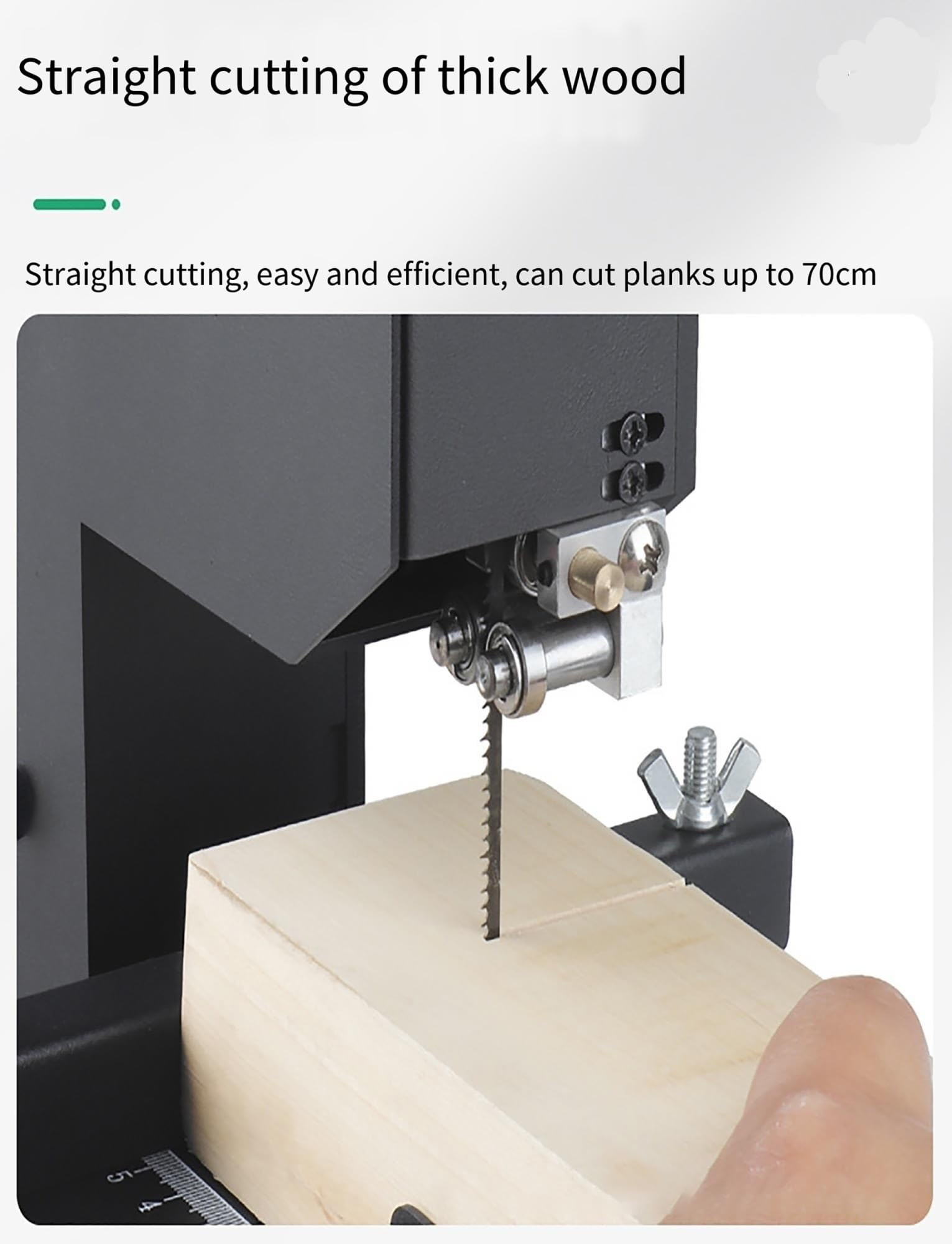 Máquina de carpintería con ángulo ajustable, corte de alta potencia y accesorios para proyectos de madera de precisión