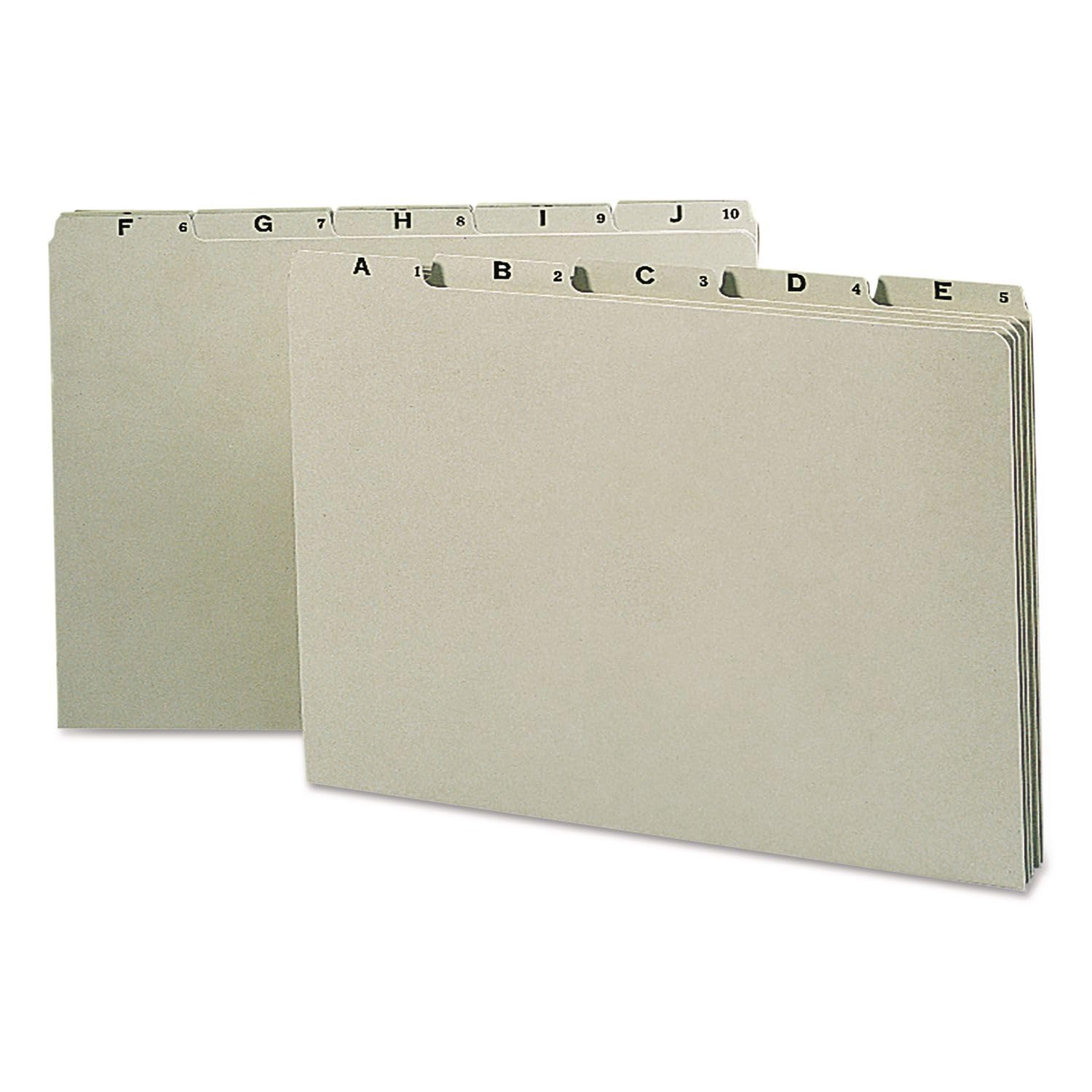 Intercalaires alphabétiques pour classer de grands dossiers sans plier - 3