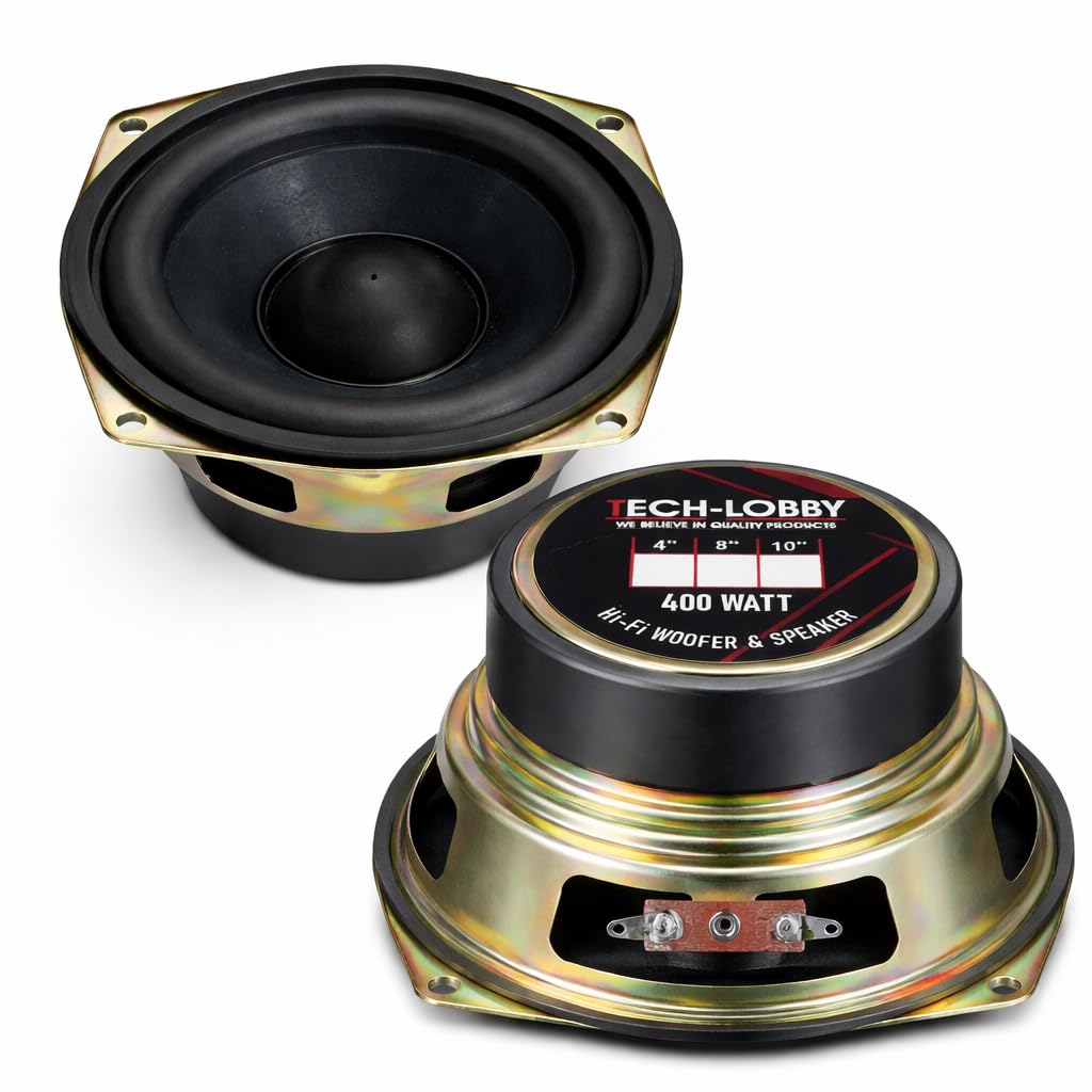 6 Inch Subwoofer Speaker 4 Ohm 80 Watt | High Bass Woofer | Premium Sound Quality | Heavy Magnet | Car & Home Audio Compatible-image-11
