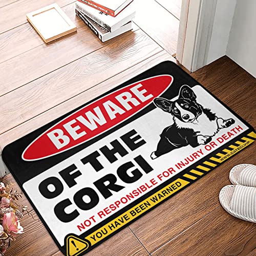 Tapis Corgi amusant pour décorer votre entrée de maison et votre cave d'homme