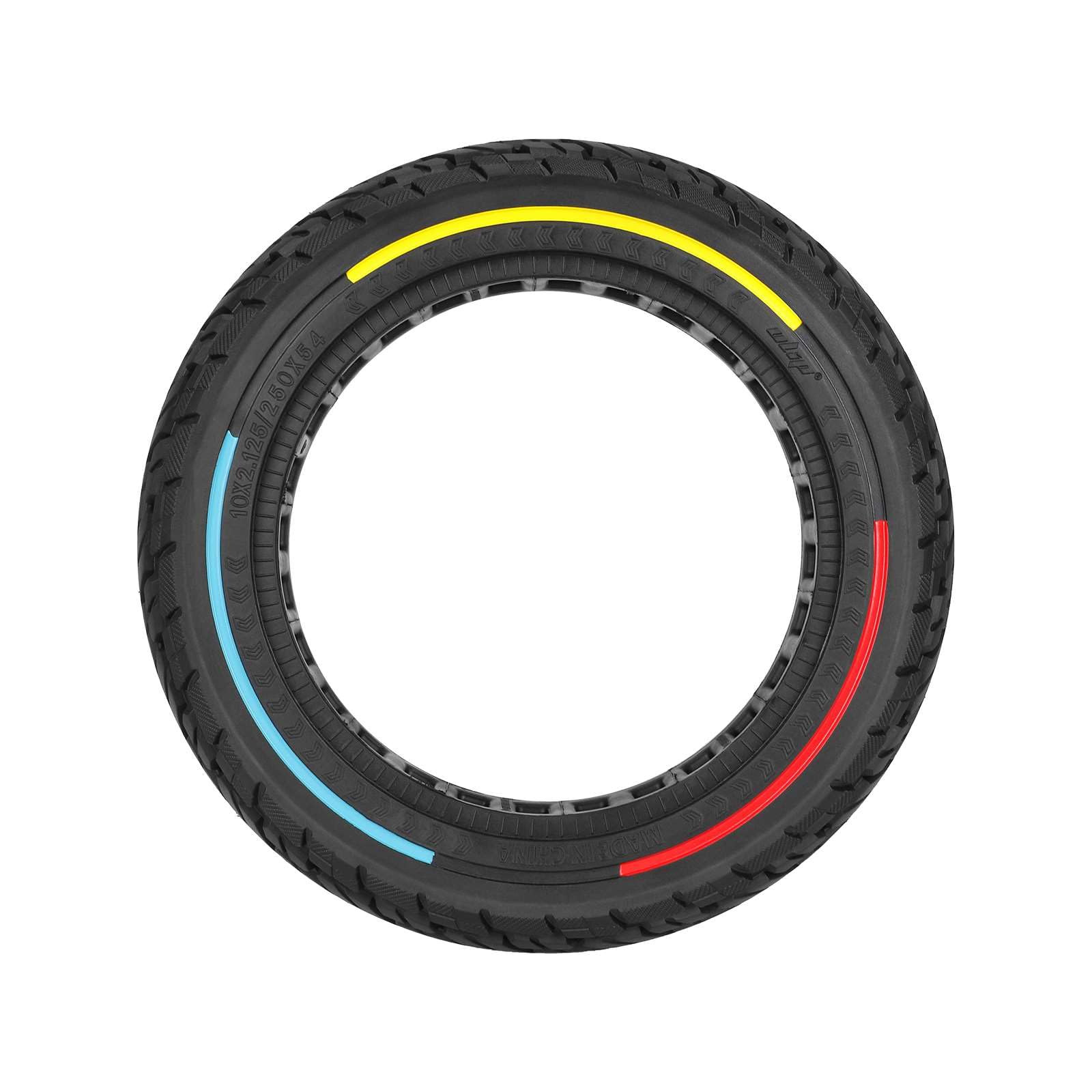 VOLOHAS 10x2.125 Vollreifen 250x54 – Solide Pannensichere Reifen Für Xiaomi 4 Pro / 4 Lite / Ninebot Elektroroller (2 Stück)