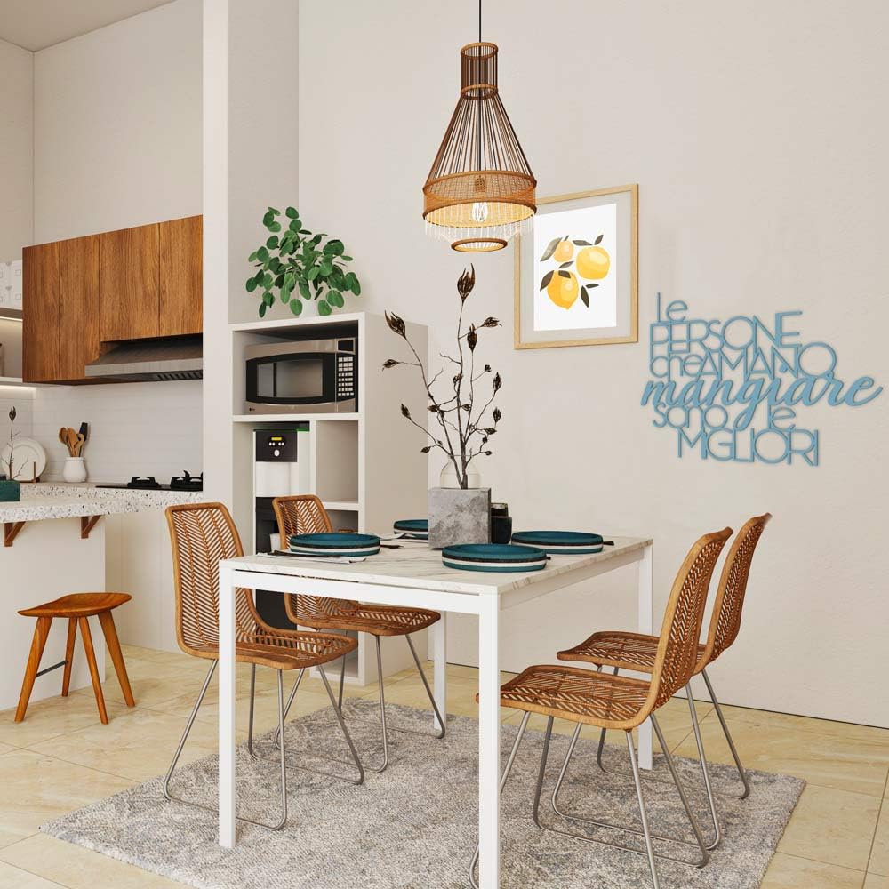 Declea Frases de madera para la cocina Personas que aman comer, texto en madera para colgar en la pared para la cocina, idea regalo