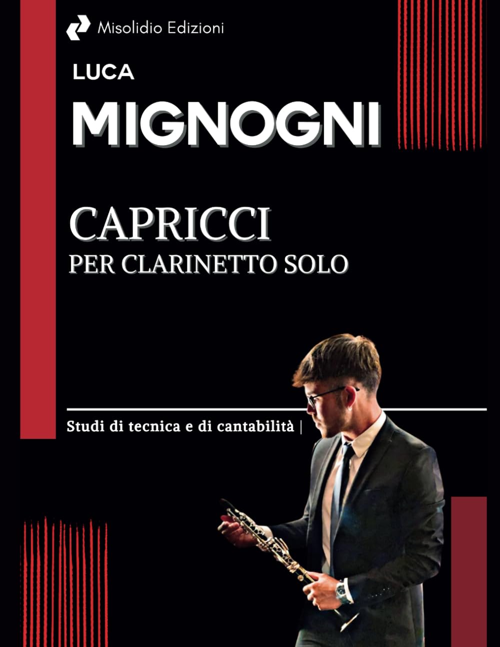 Capricci per clarinetto solo partitions d'études de technique et de cantabilité