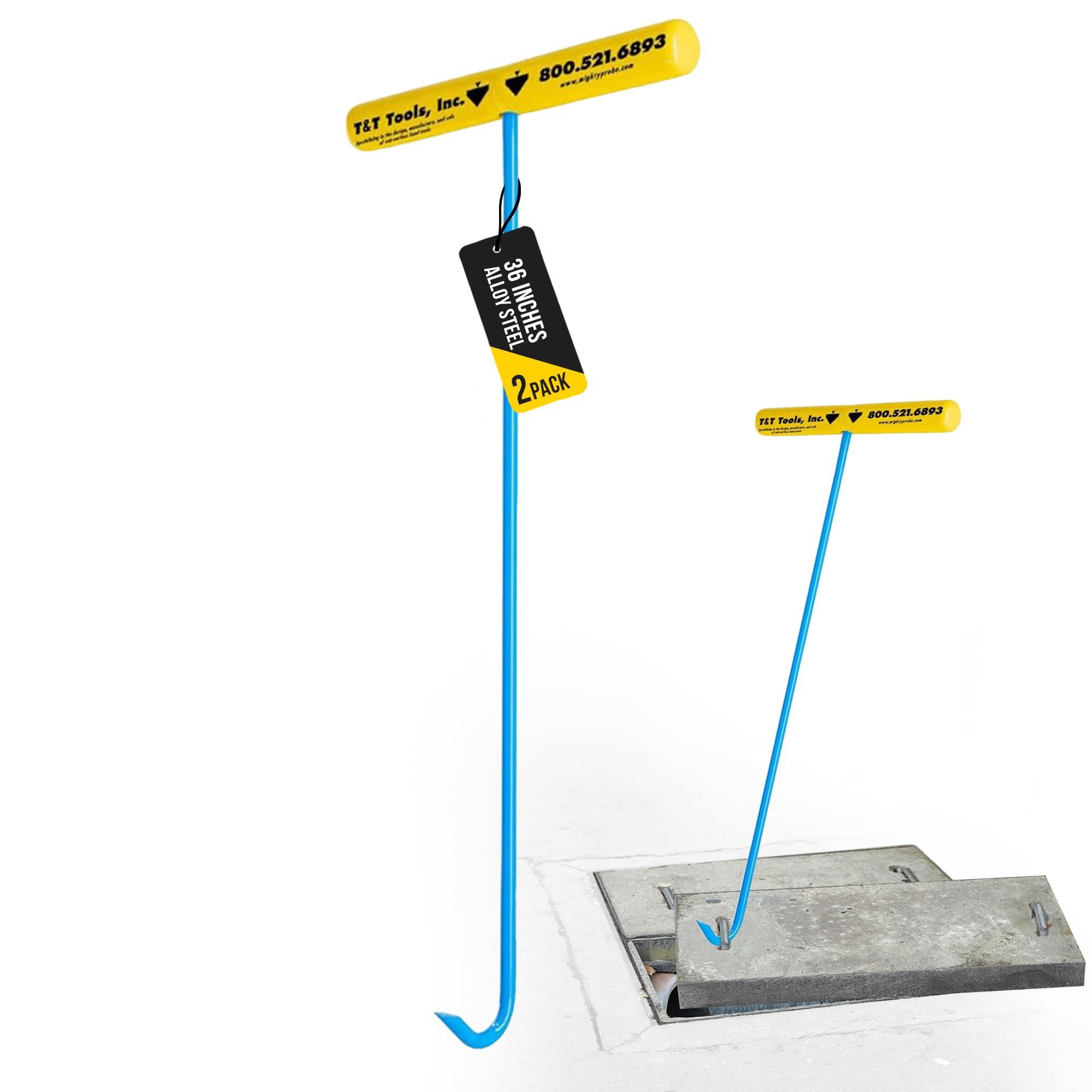 T&T Tools Heavy Duty Handy Hook – Portable 36 Inch with 3/8