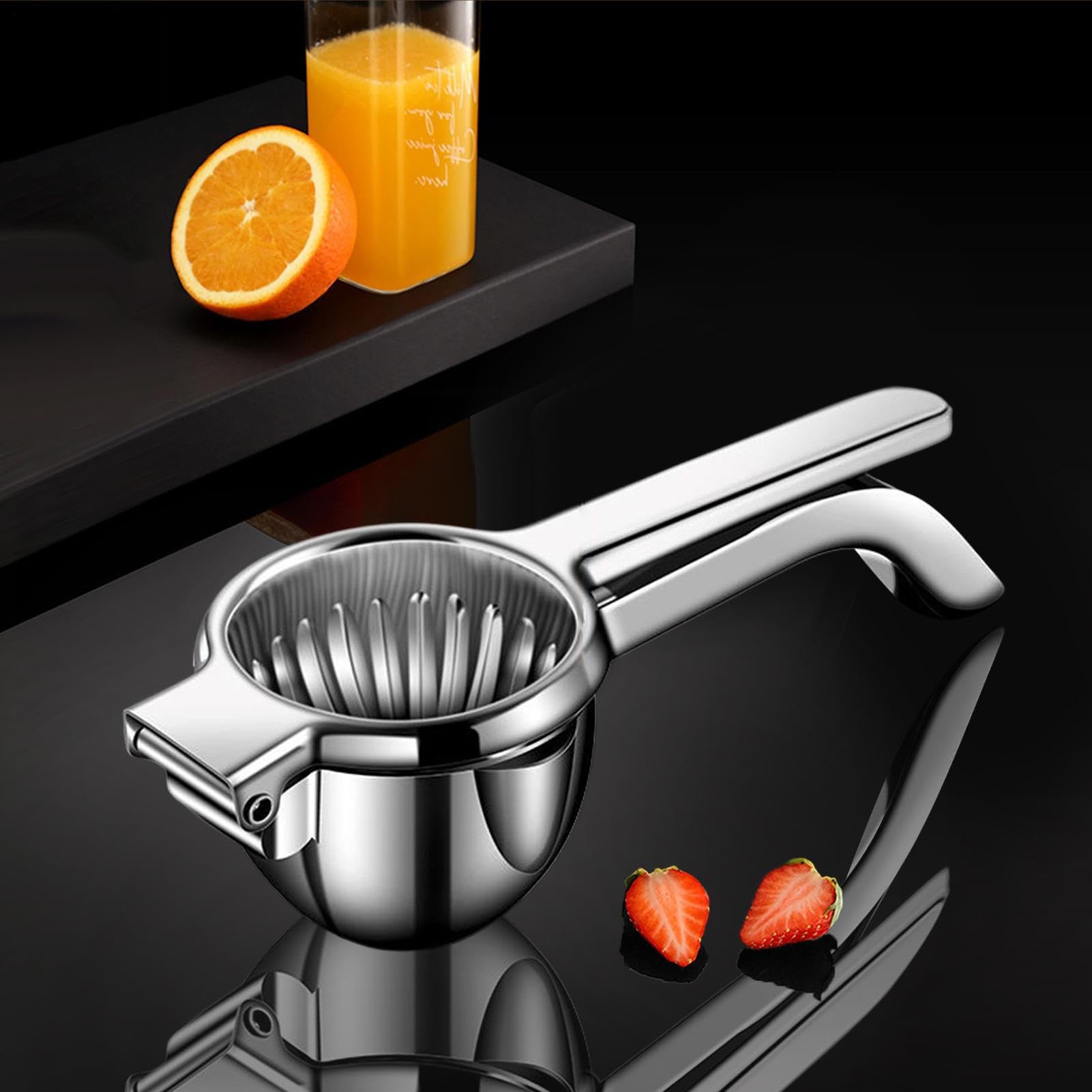 Hand Zitronenpresse Tragbare Manuelle Zitronenpresse Aus Edelstahl Mit | Küchen Orange Zitronenpresse Für Limetten, Zitrusfrüchte, Orangen, Früchte Und