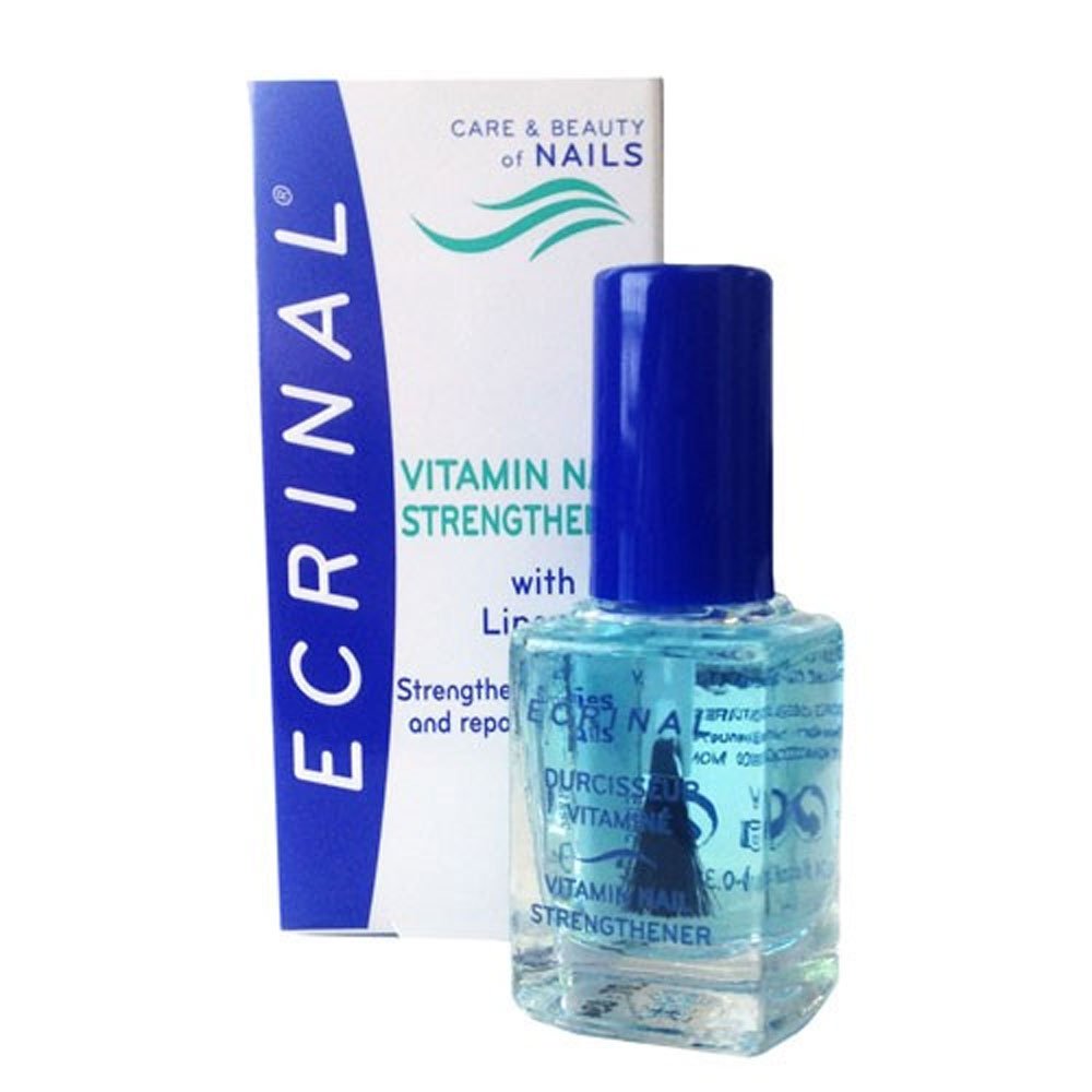 Bundle of 3 items: Ecrinal Nail Serum 10 ml, Nail Strengthener 10 ml, and Nail Cream 10 ml by Ecrinal