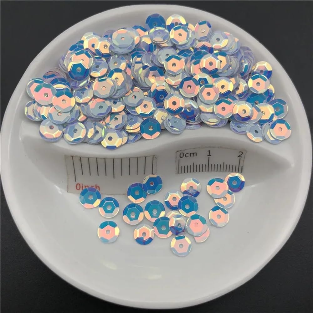 Sequin - Round - Flat - 6mm - Gold - Price Per Gram - Bead, Trimming - Foto 2