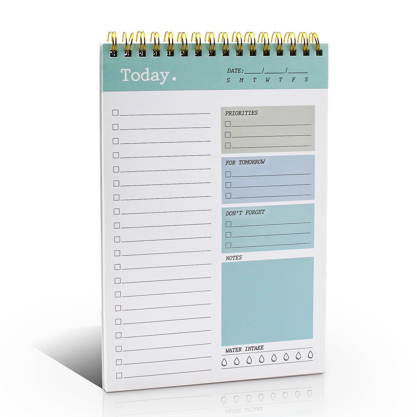To Do List Notebook - A5 50 Page Daily To Do Plan, Planning Pad Checklist Productivity Note Pad for Work and Personal Organized(C)