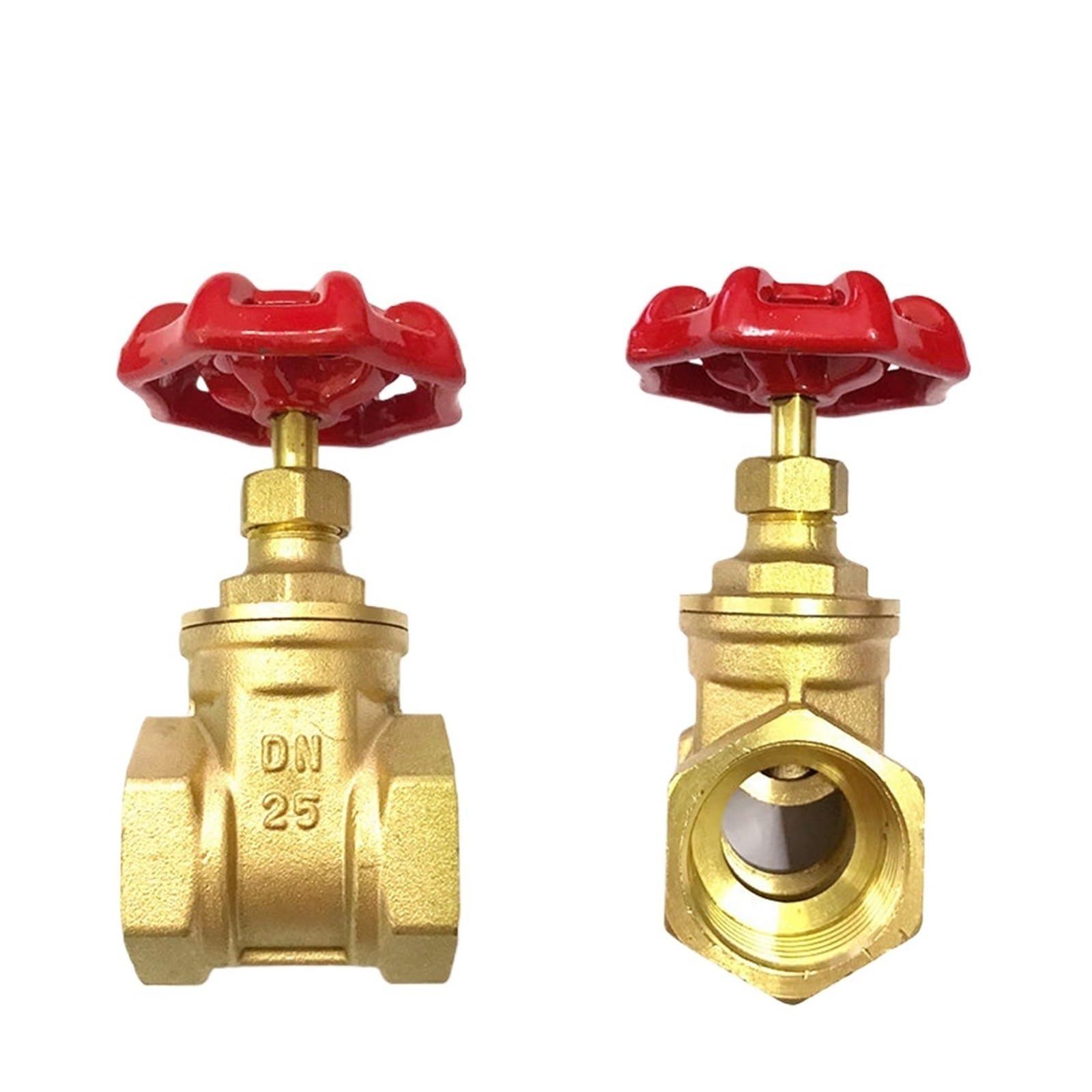 1/2" 3/4" 1" 1-1/4" 1-1/2" 2" Pollici Valvole a saracinesca in ottone Valvola di commutazione dell'acqua a con filettatura femmina(1-1/2")