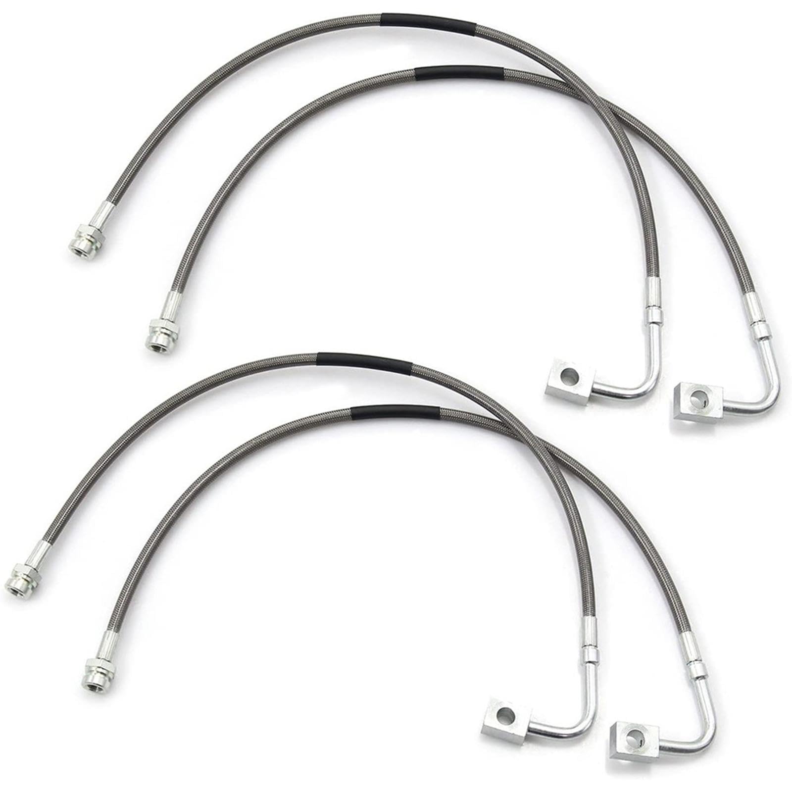 Amagogo Freno Tubazione Flessione Acciaio Inox Linee Metallo Tubo Rinforzato Prestazione Affidabile Integrazione Immediata per Sostituzione Freni Veicoli Uso