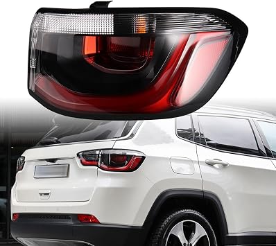 Right Passenger Taillights Turn Signal Brake Stop Running Tail Lamp Compatible for 2017-2020 Jeep Compass