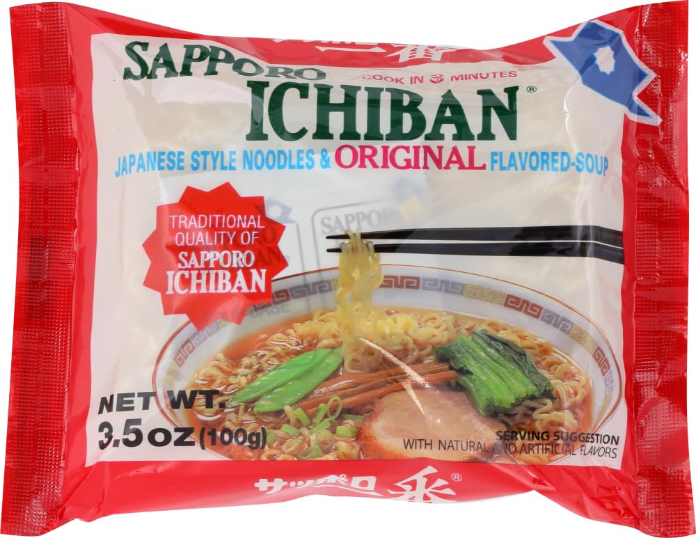 Noodle Ichiban Original, 3.5-Ounce (24 Pack)