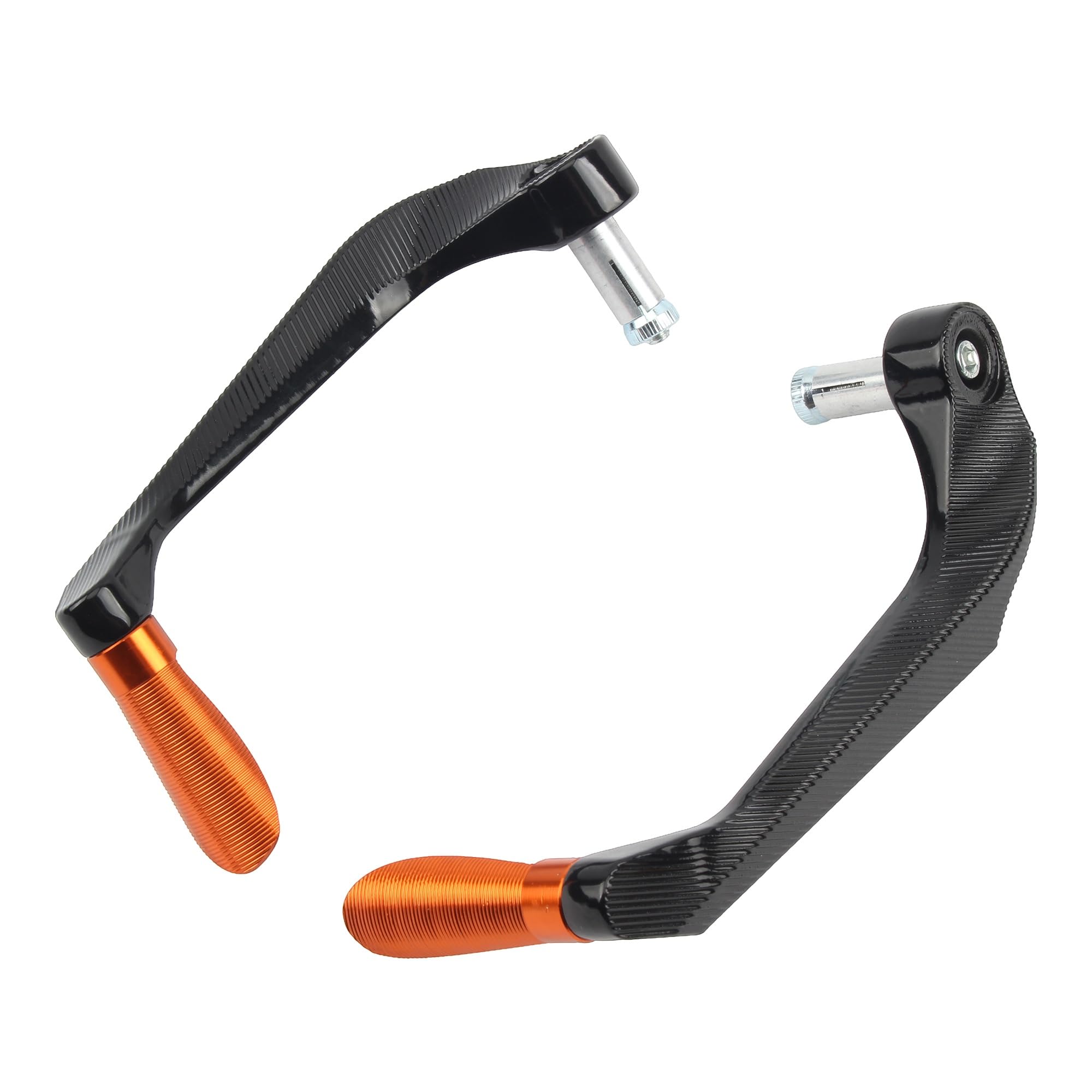 Trxjjvm Motorbike Handguards Universal Motorbike Brake Clutch Levers Guard Protector Anti-Fall Protection Motorcycle Handguard(Orange)