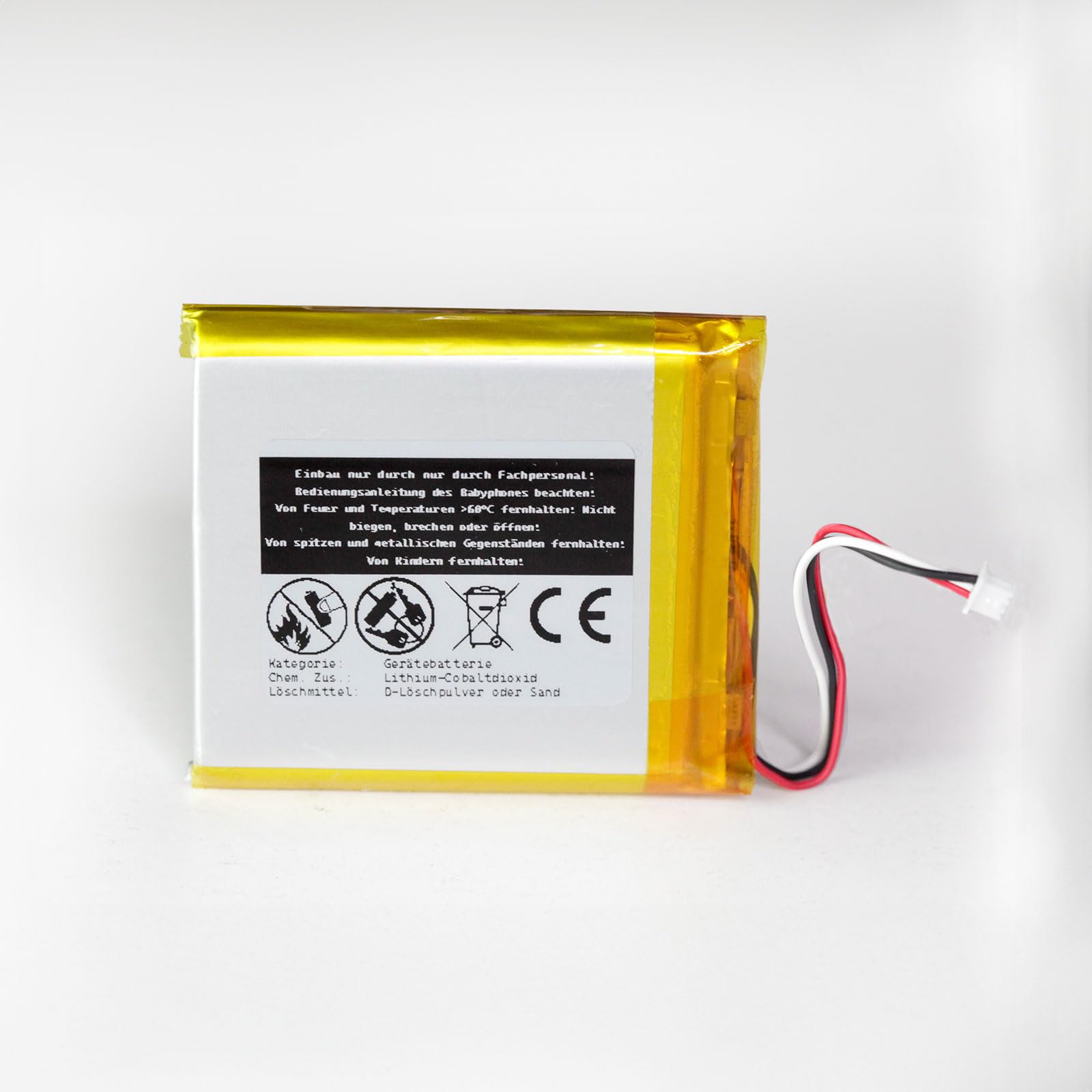 Batería compatible con vigilabebés GHB SM50B batería de repuesto