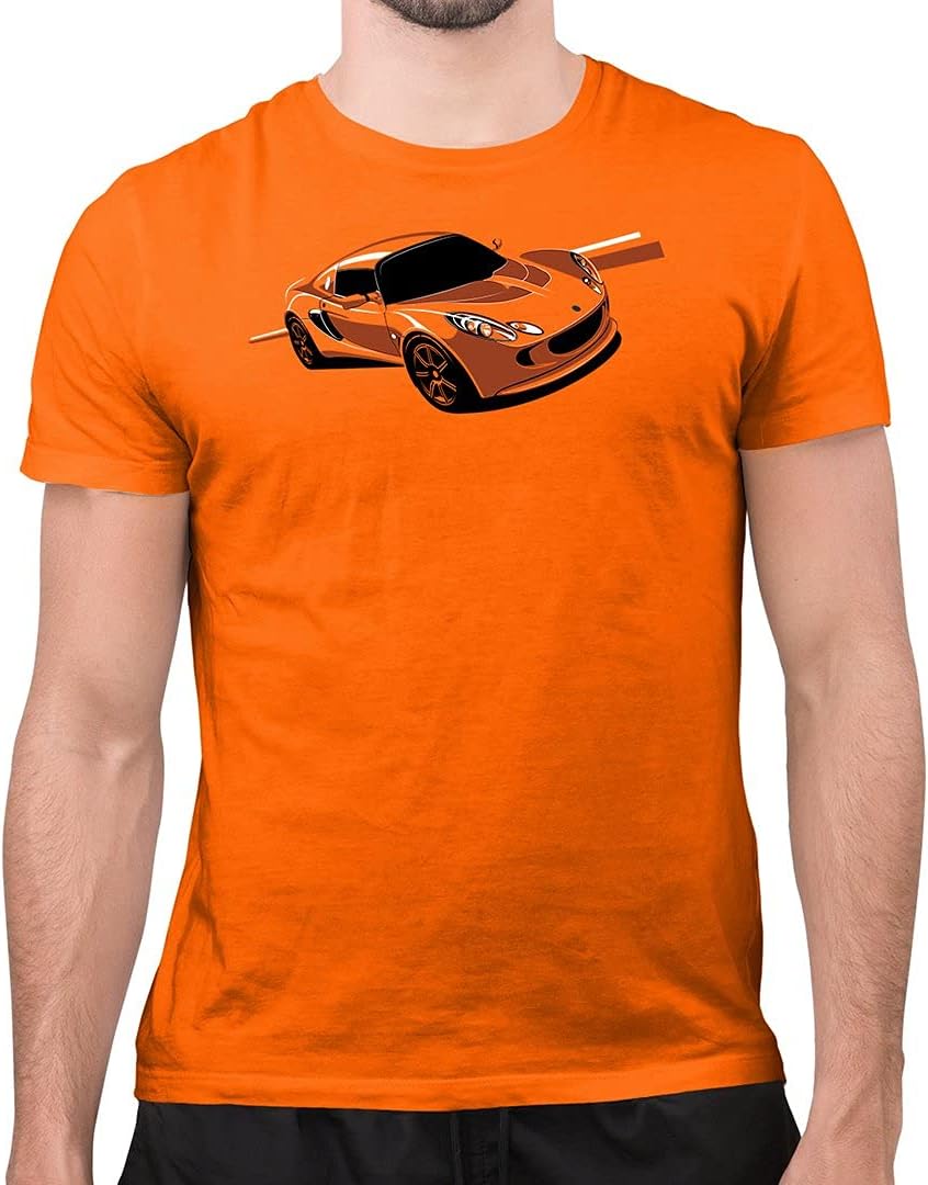 Lotus Elise Illustration T Shirt Sports Car T Shirt