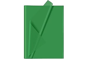 CHRORINE Green Tissue Paper Sheets