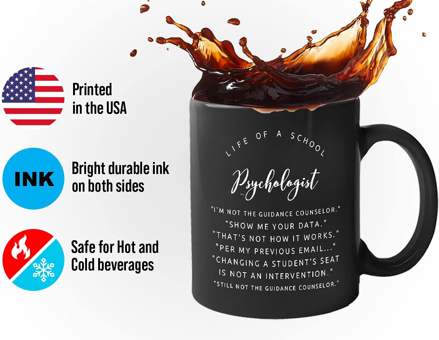 Taza De Café Retro Con Dislexia Terapeuta | Apraxia Disléxico