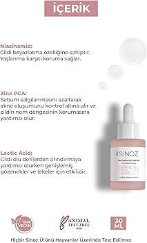 Amazon.com: Sinoz Pore Minimizing Serum | Facial Skin Care to