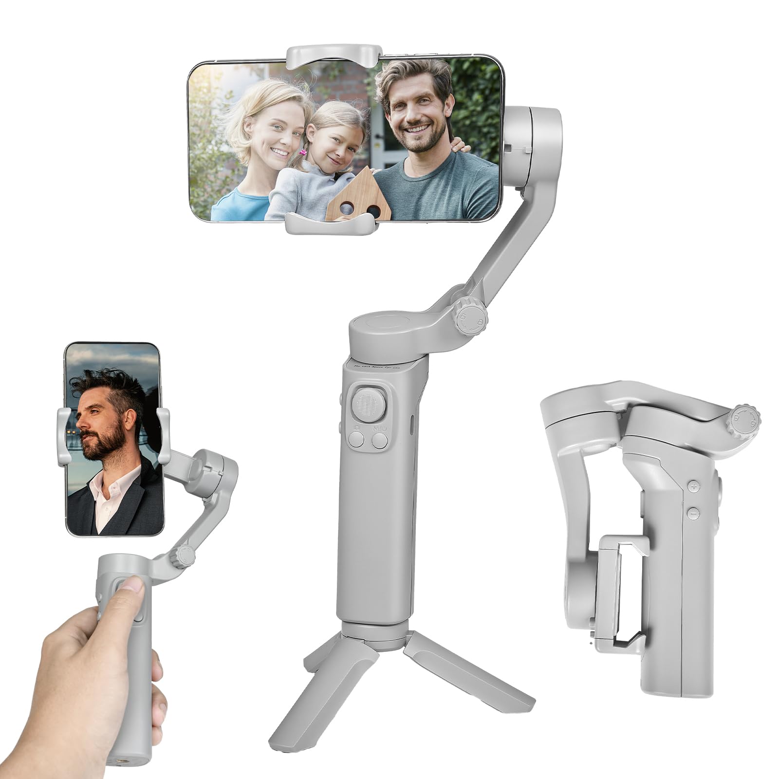 Stabilizzatore Smartphone 3 Assi - Per Video TikTok E Live - Foto 2