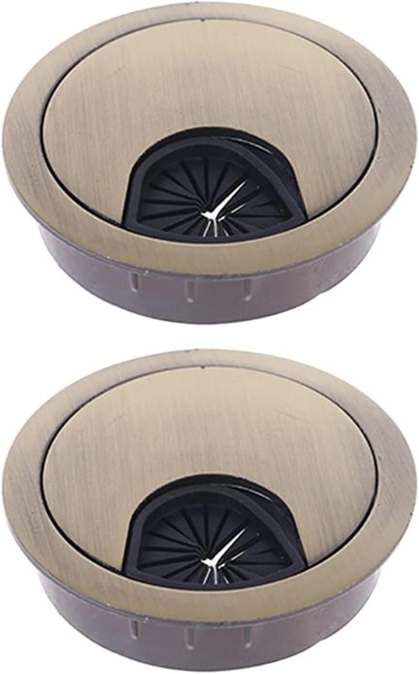 Passe-câbles pour bureau 53mm pour stopper le désordre des fils