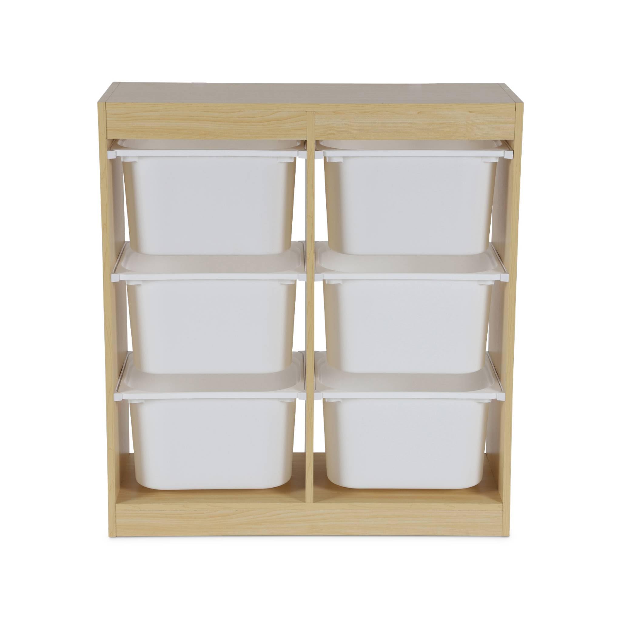 Sweeek Sora Armario Infantil 6 Cubos Almacenaje 81.5x30x89 cm