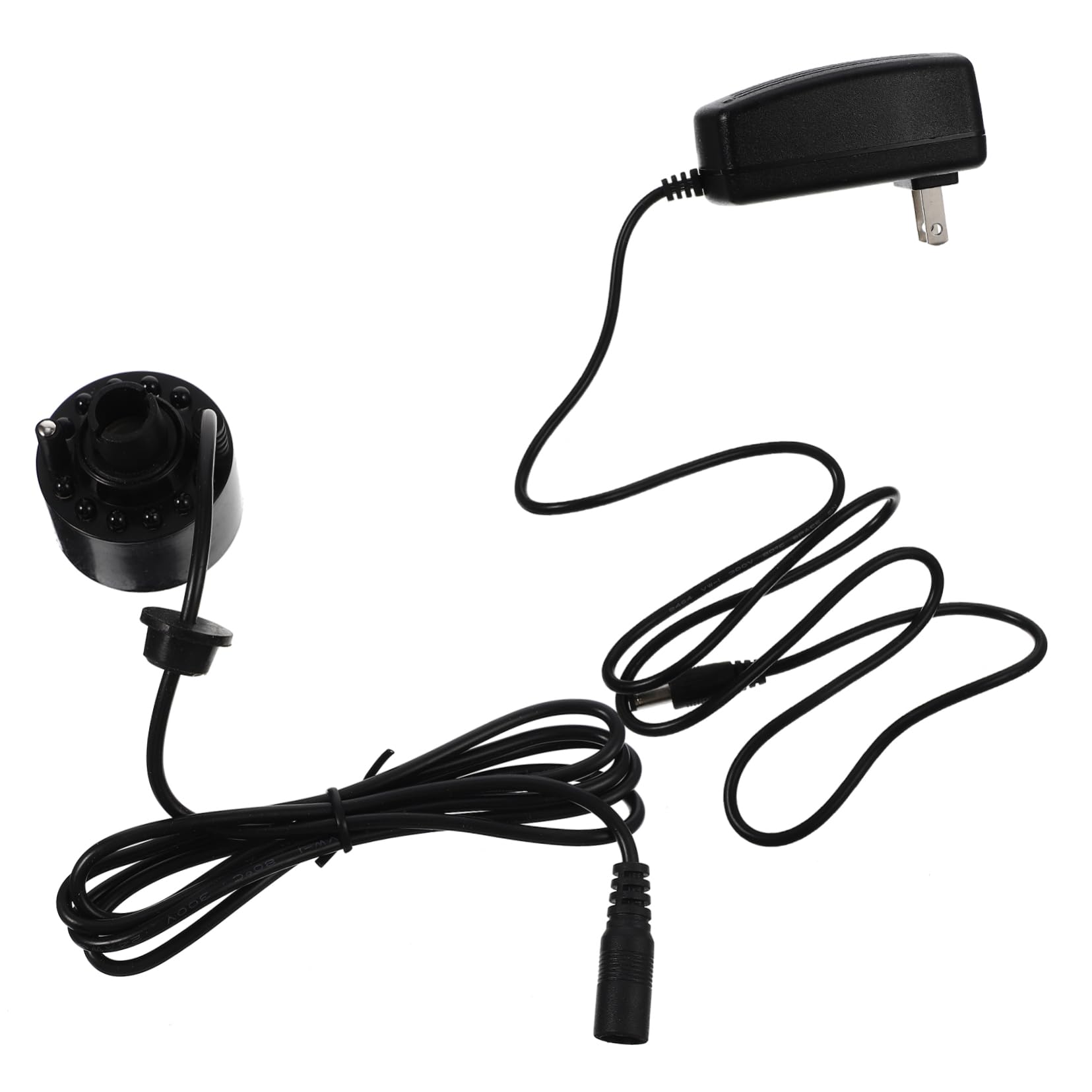 OUNONA Mist Maker for Aquarium Indoor Fountains LED Fish Tank Humidifier Atomizing Head with US Plug Design for Dreamy Lighting Humidity Control