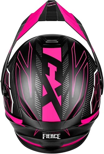 Miniatura 18 de Castle X CX950 V2 - Casco eléctrico modular para nieve (negro mate, grande) Negro mate,Brillo Rosa Glo/Negro,Matte Black/Charcoal,Negro mate/alta