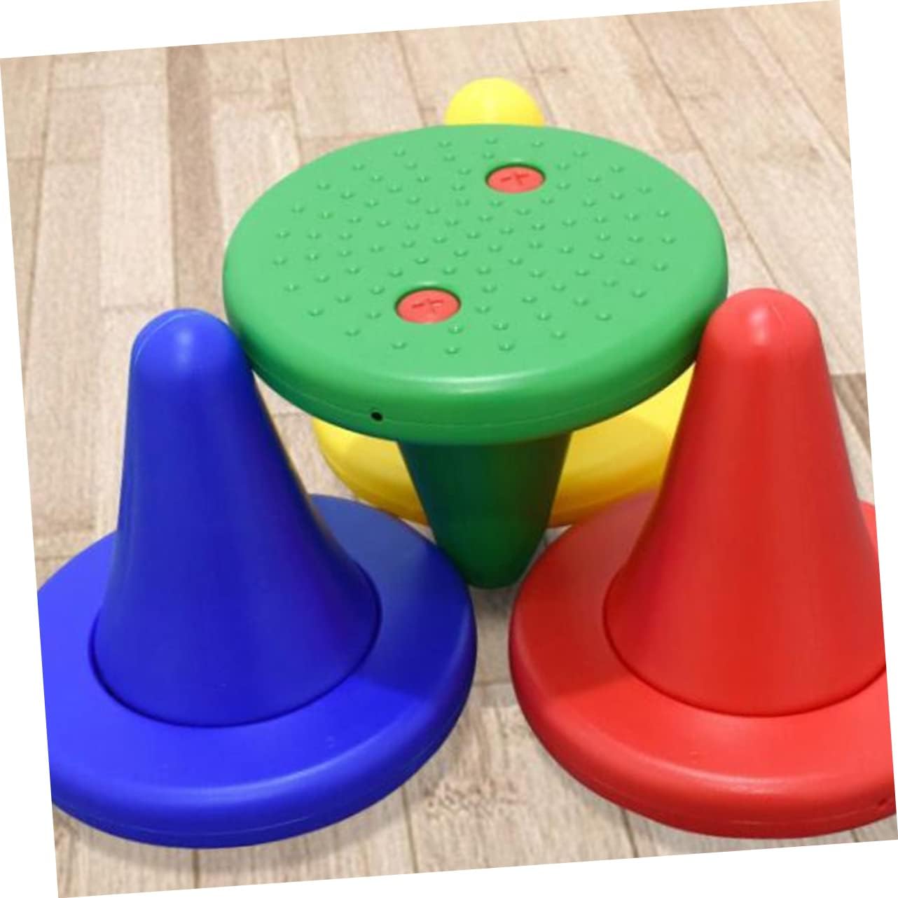 Boy Girl's Balance Training Chair Boys and Girls Stool for School Plastic Foot Stool Boys and Girls Sports Ability Trainer Balance Toy