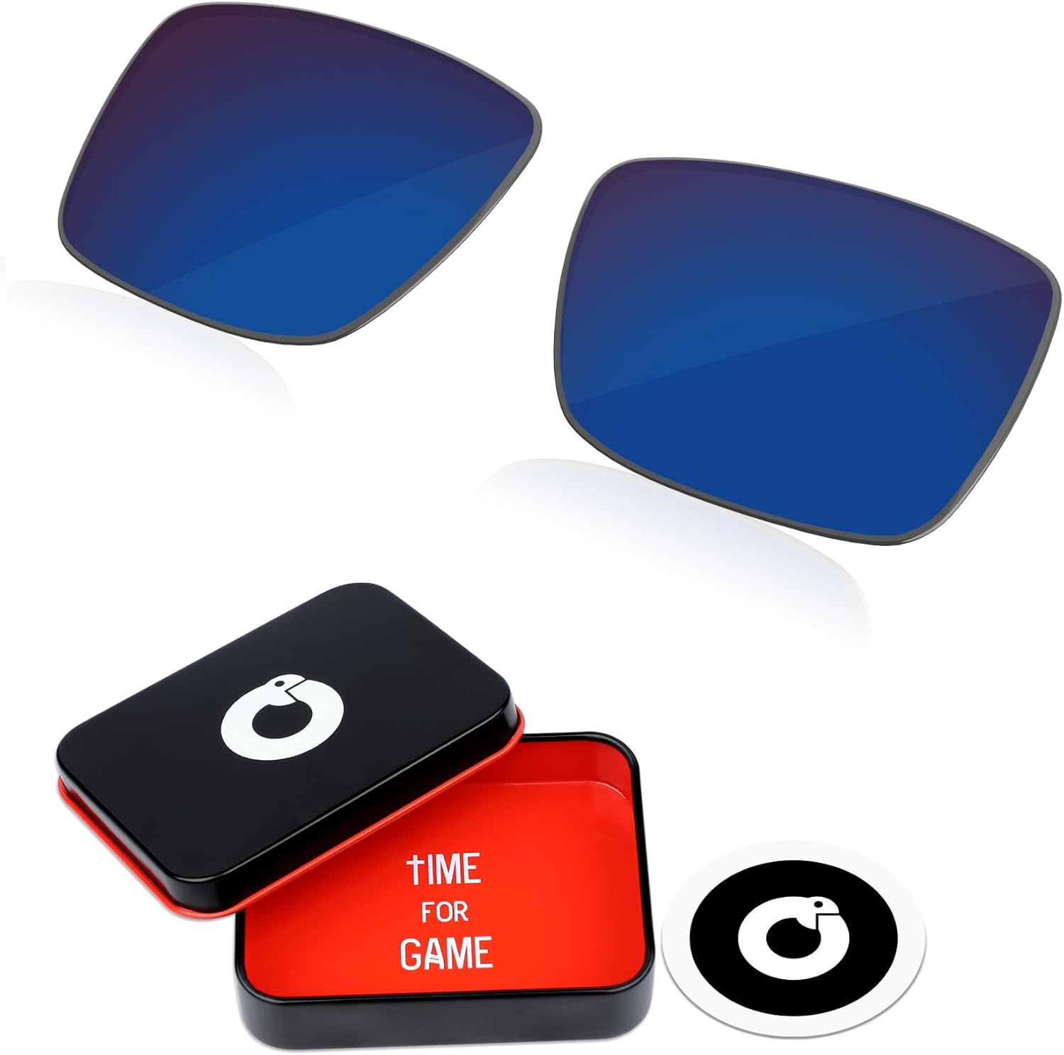 1.8MM Polycarbonate Replacement Lenses for Costa Del Mar Rincon 06S9018 Sunglass - Royal Blue