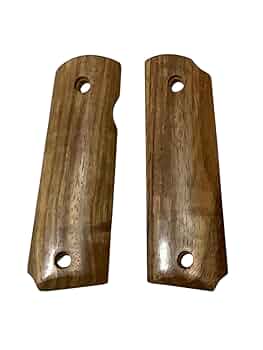 Amazon.co.jp: CIWS M 1911 グリップ ウッド 木製 ガバメント