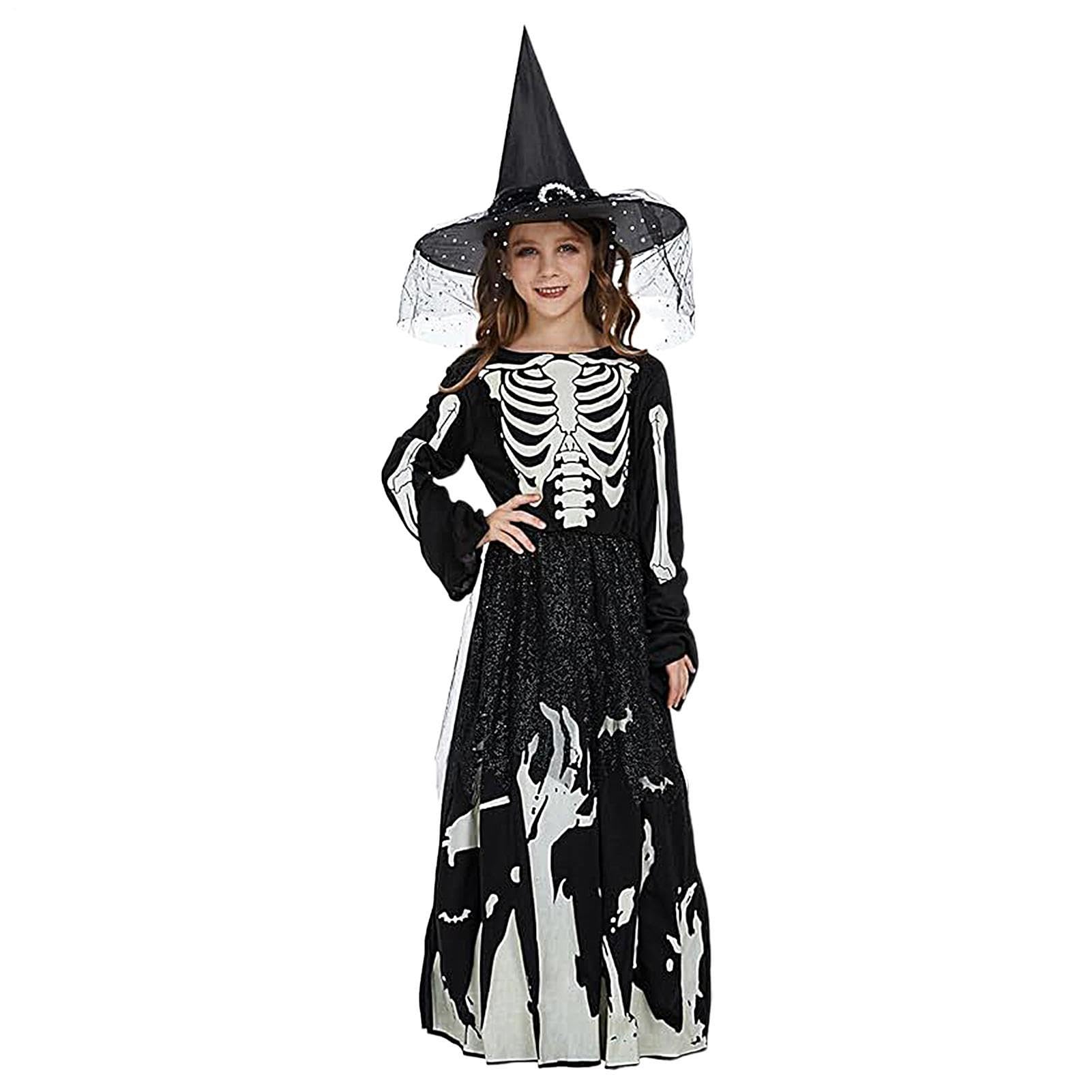 Generico Costume da Halloween Abito Horror Luminoso Comodo
