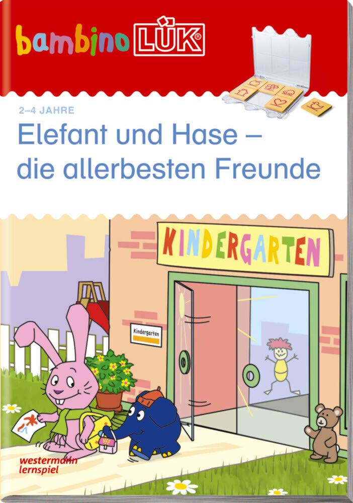 Lük. Bambino. Elefant und Hase, die allerbesten Freunde: Basales Training: 2/3/4 Jahre