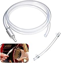 meukcez Siringa per Spurgo Olio Freni Moto Spurgo Freno Idraulico Moto, Tubo Spurgo Freni Moto in Alluminio e Tubo, Manutenzione Rapida e Sicura, Adatto a Tutti i Tipi di Veicoli con Freni Idraulici