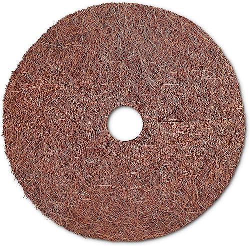 Discos de mantillo de coco, cubierta de invierno para plantas, plantas en macetas, discos de coco como protección contra heladas, protección contra el frío, protección de invierno, muchos tamaños y