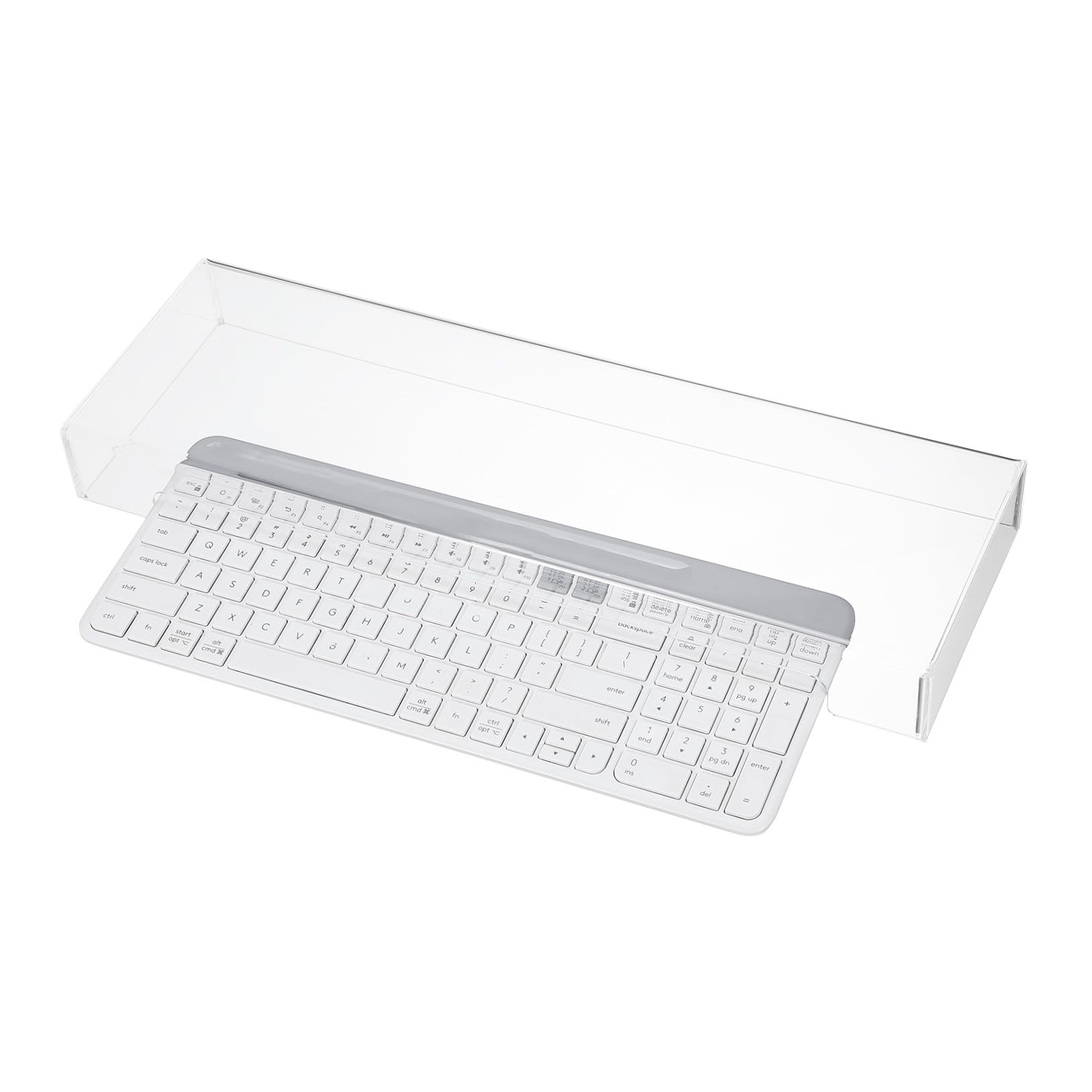 Protector de Teclado Acrílico Transparente Funda Antisalpicaduras