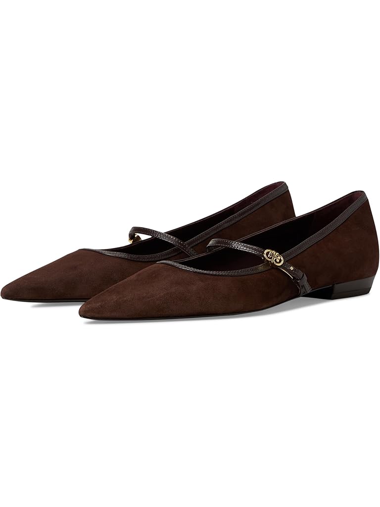 Black Tory Burch Double T Buckle Mary Jane