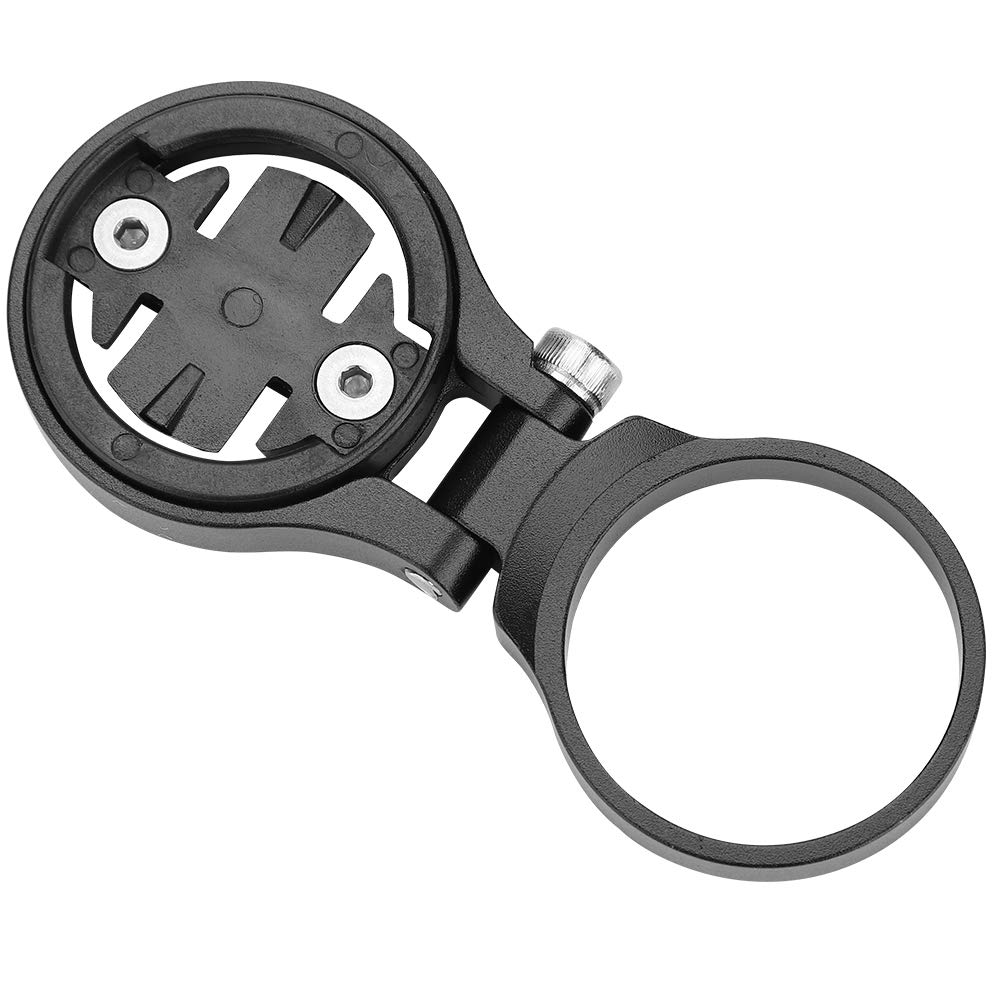 Tbest Staffa di Montaggio per Computer da Bicicletta, Supporto per Manubrio in Lega di Alluminio Regolabile Bicicletta Odometro Estensione Accessorio