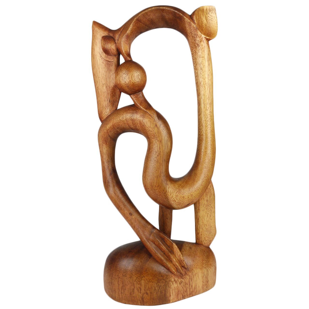 Tokoindah Art-Craft Afrikanischer Geist Mogambe aus Suar Hol