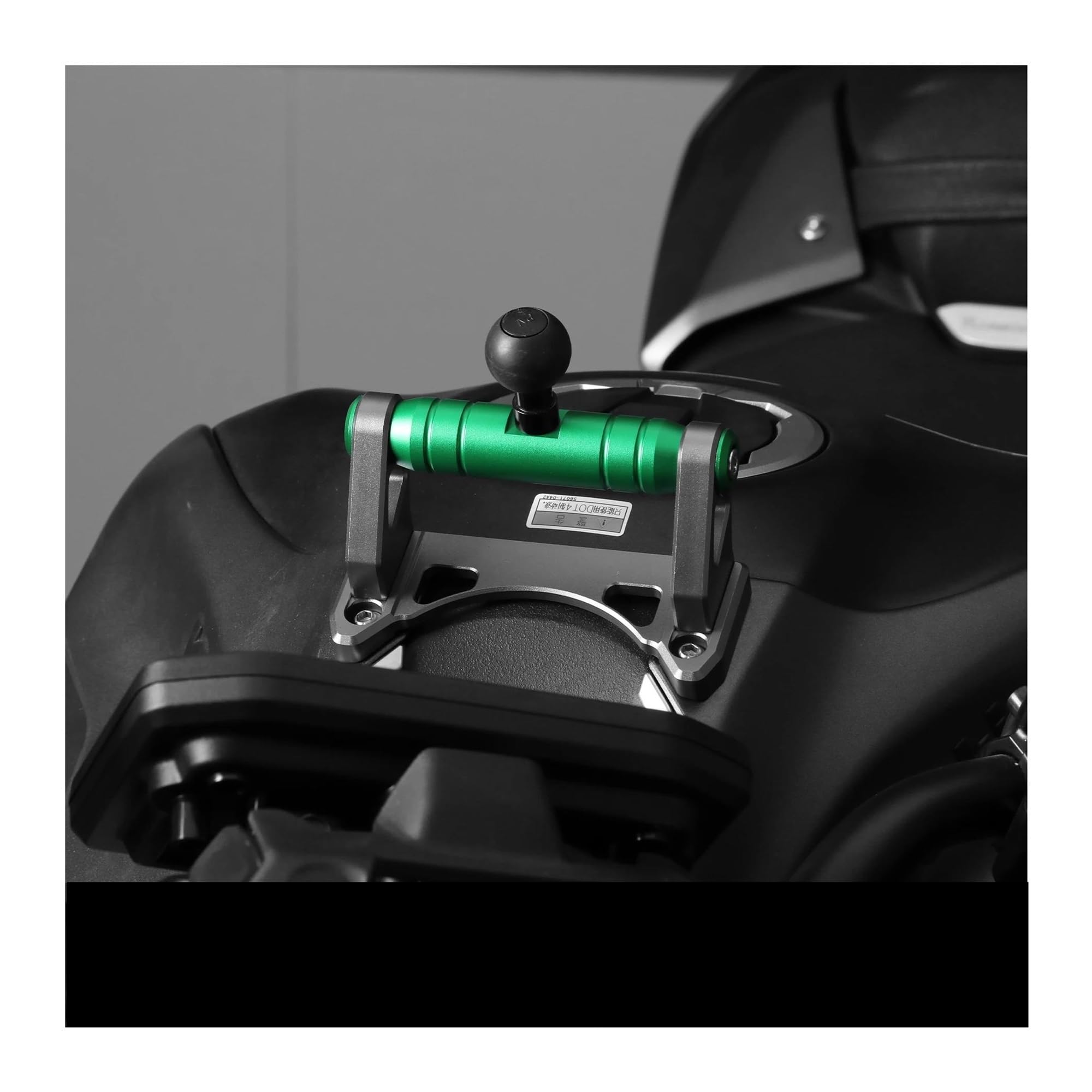 Navegación Navegación GPS para Kawasaki para Z900 para Z900SE 2017-2026 Accesorios De Motocicleta Soporte Navegación GPS para Teléfono Móvil 22mm(Verde)