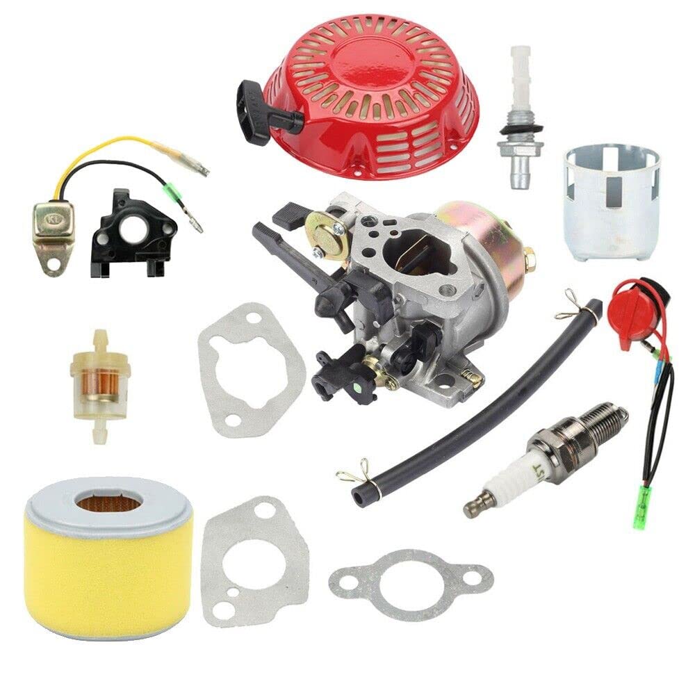 Piezas de carburador aptas for H GX240 GX270 bujía de Filtro de Aire de Bobina de Encendido Accesorios de Repuesto para cortacésped