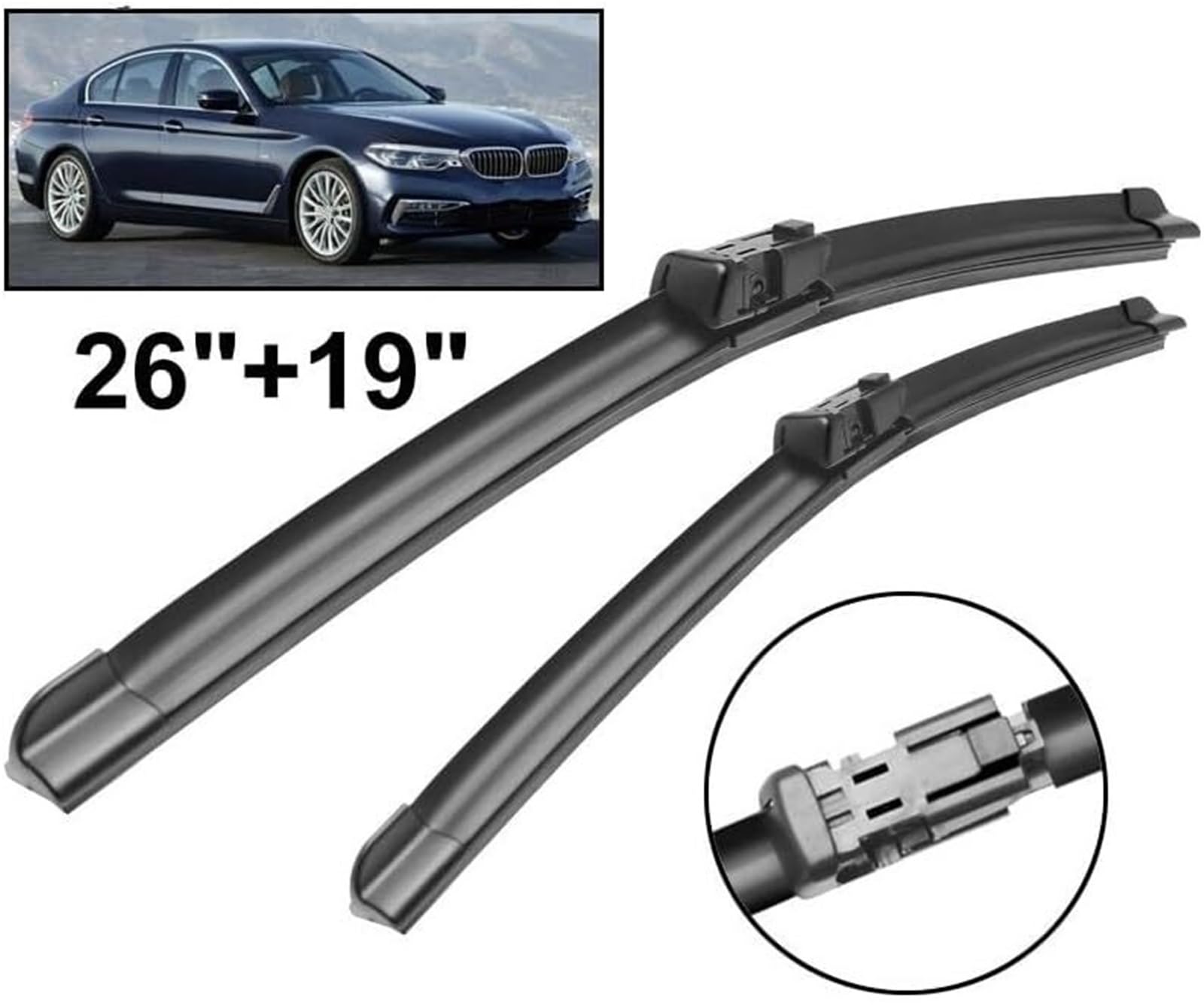 spazzole tergicristallo universali per auto Spazzole tergicristallo anteriori per parabrezza per BMW Serie 5 G30 G31