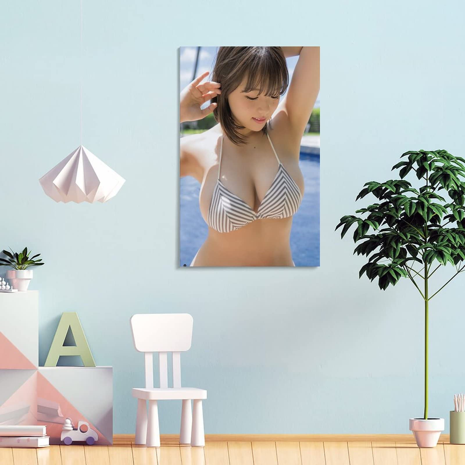 Amazon.co.jp: 篠崎愛水着ポスターかわいいアートパネルセクシー写真