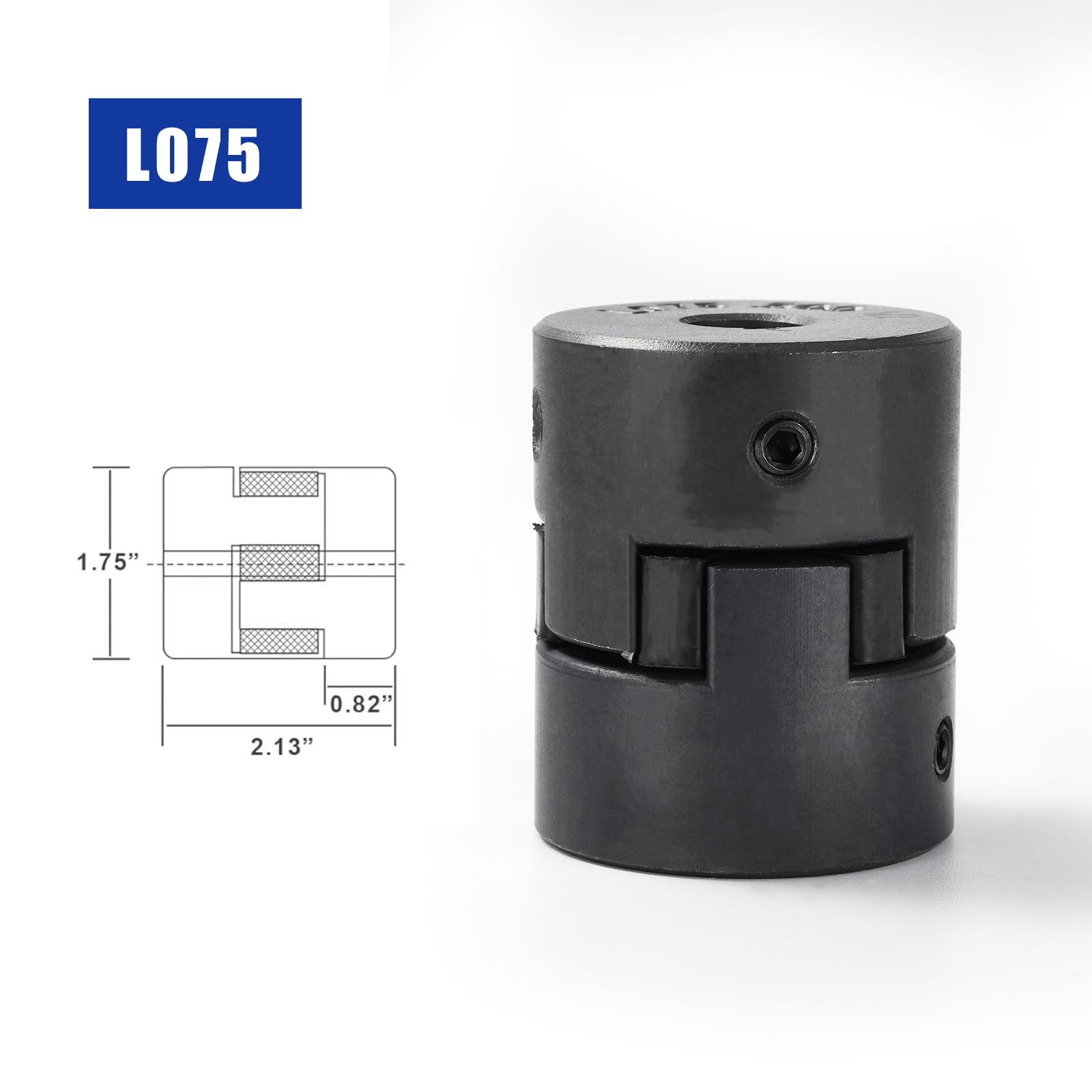 L075 Lot De 3 Coupleurs Flexibles à Mâchoires En L De 1,27 Cm à 1,9 Cm - Foto 10