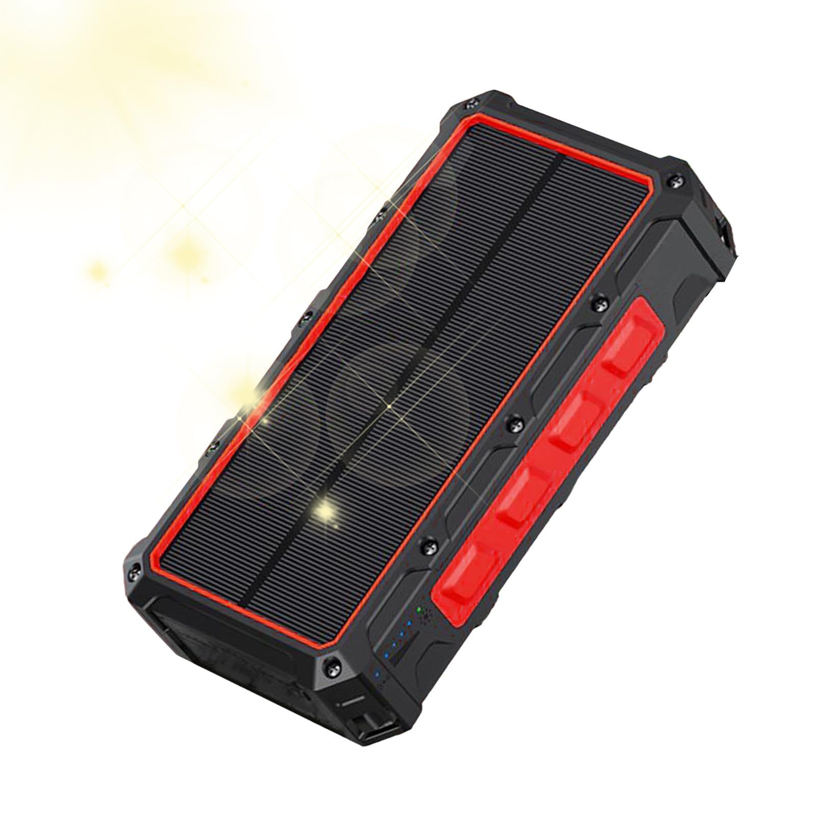 Power Bank Solare Portatile Impermeabile Pieghevole Power Bank Solare Con | Power Bank Caricatore Per Telefono Con Torcia Per Casa Viaggi Escursioni Campeggio Pesca Uomo Donna Giovani