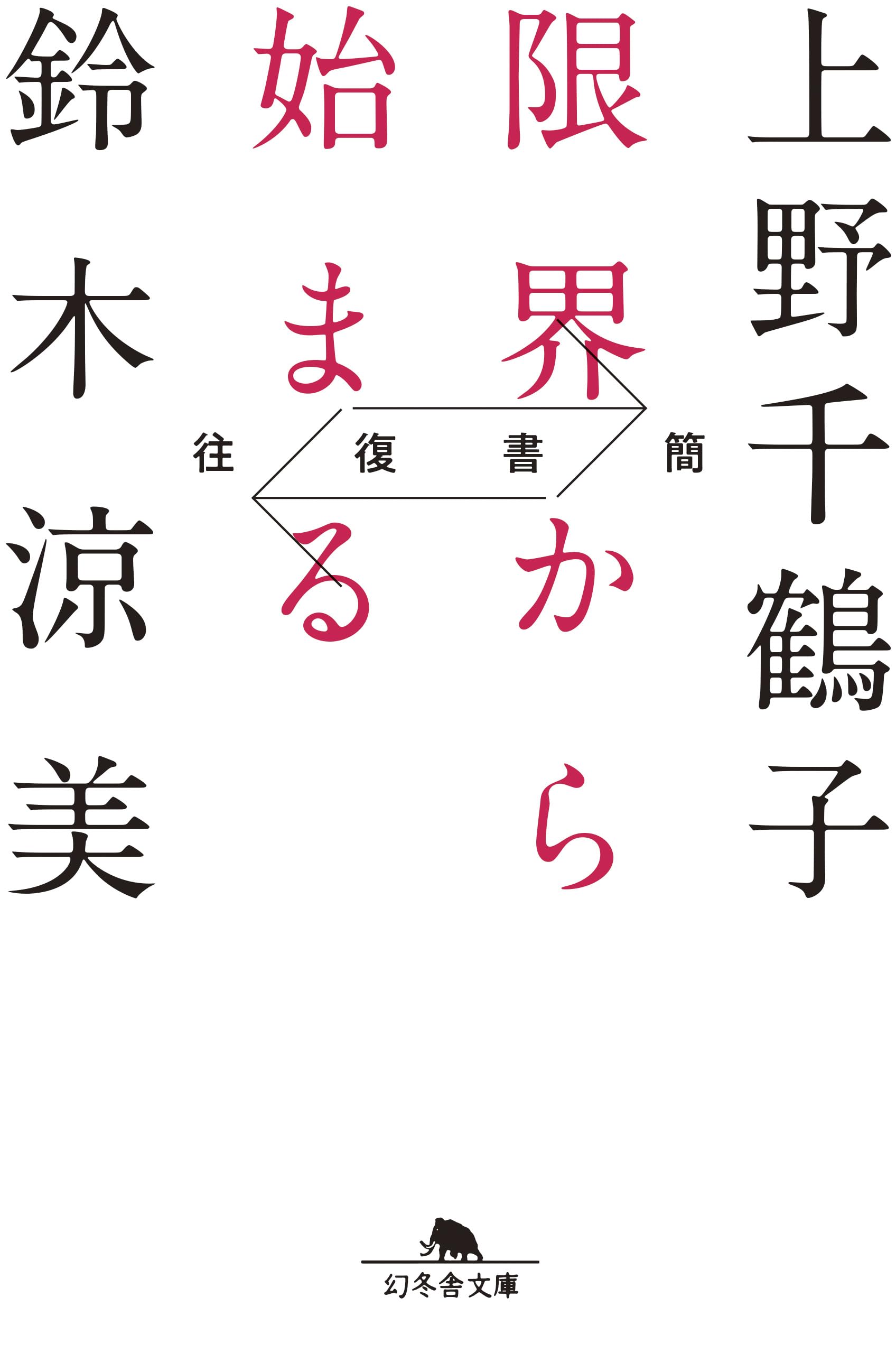 Amazon.co.jp: 往復書簡 限界から始まる (幻冬舎文庫 う 17-2) : 上野