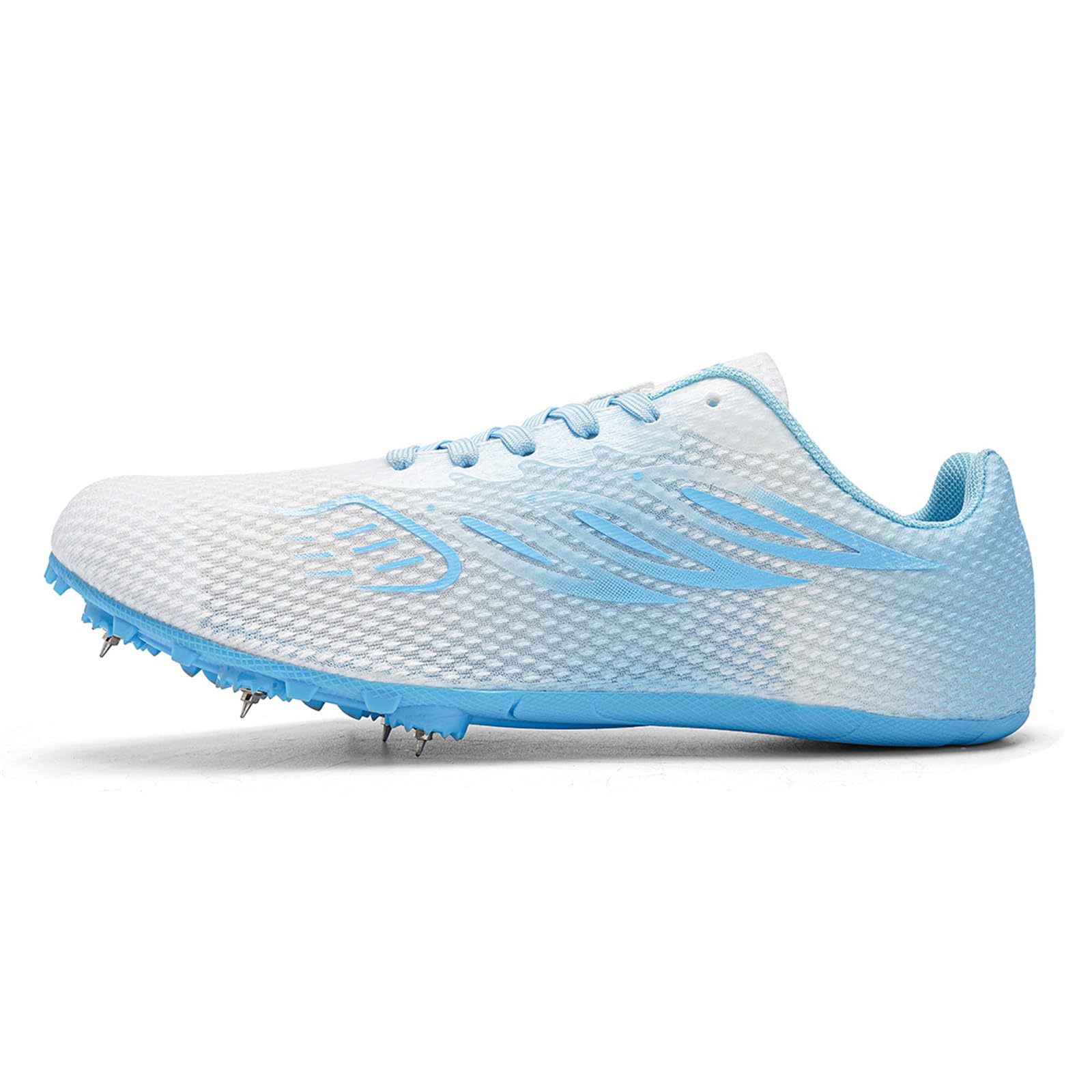 Zapatillas De Atletismo con Clavos Hombre Zapatillas De Carreras De Velocidad Zapatillas para Mujer Y Niño Zapatillas De Salto Ligeras Y Transpirables