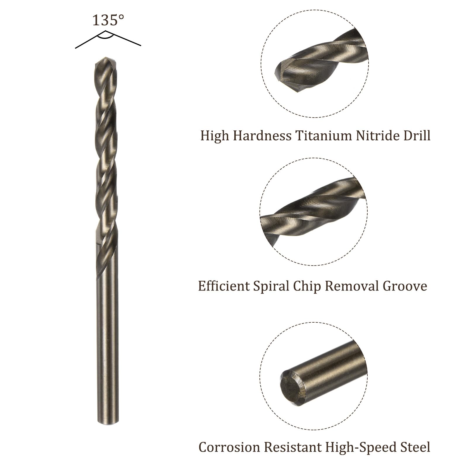 Kozelo 12PCS Twist Drill Bit - Image 2