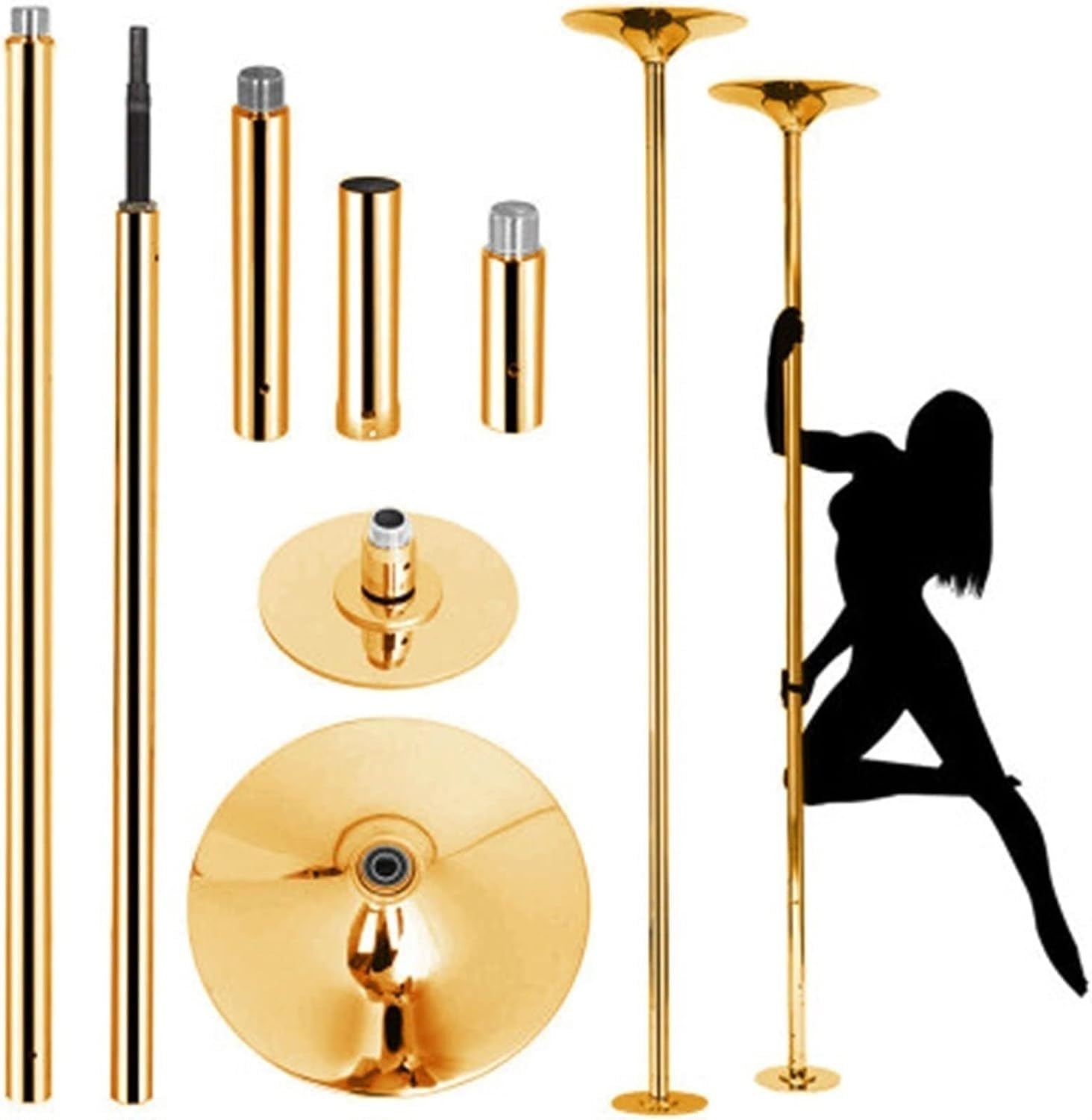 ポールダンス用ポール　ゴールド ポールダンス用ポール