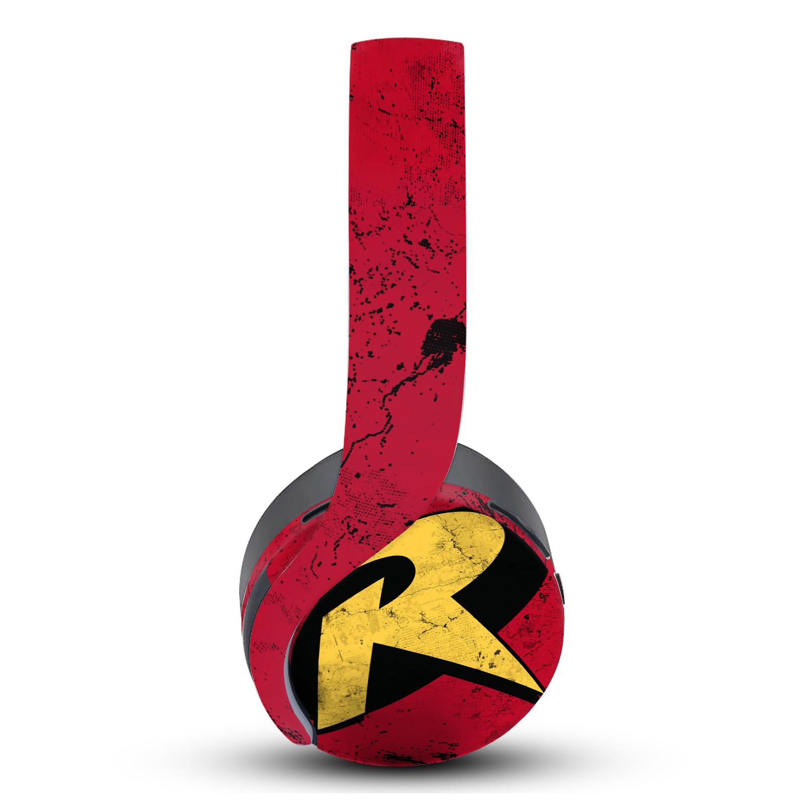 Head Case Designs Officially Licensed Batman DC Comics Robin Logos and Comic Book Vinyl Sticker Skin Decal Cover Compatible with Sony PlayStation PS Pulse 3D Headset