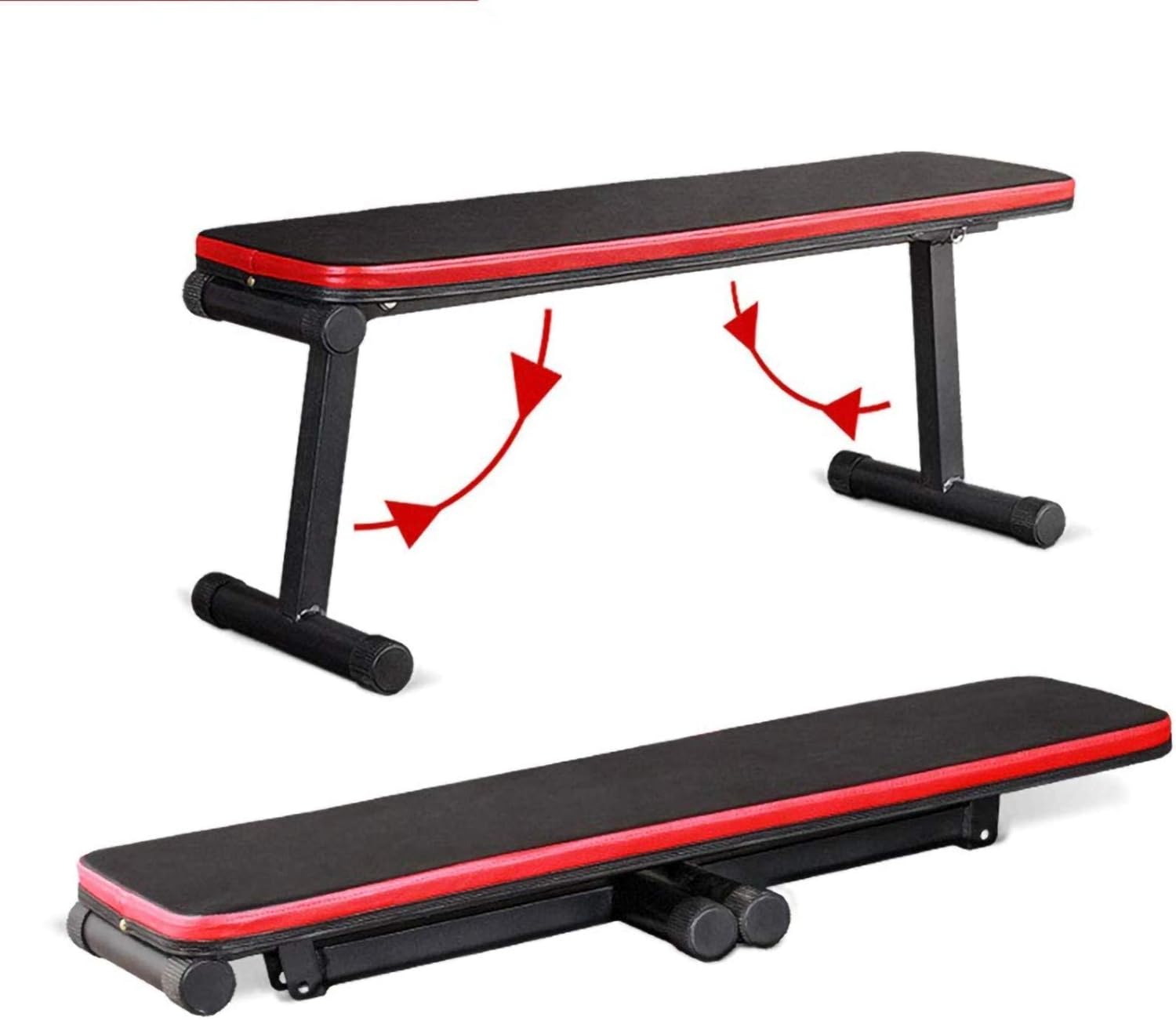 Foldable Dumbbell Bench,Multi-Function Sit-Up Fitness Training Chair,Fitness Equipment,for Beginners and Professionals,Max Load 200Kg